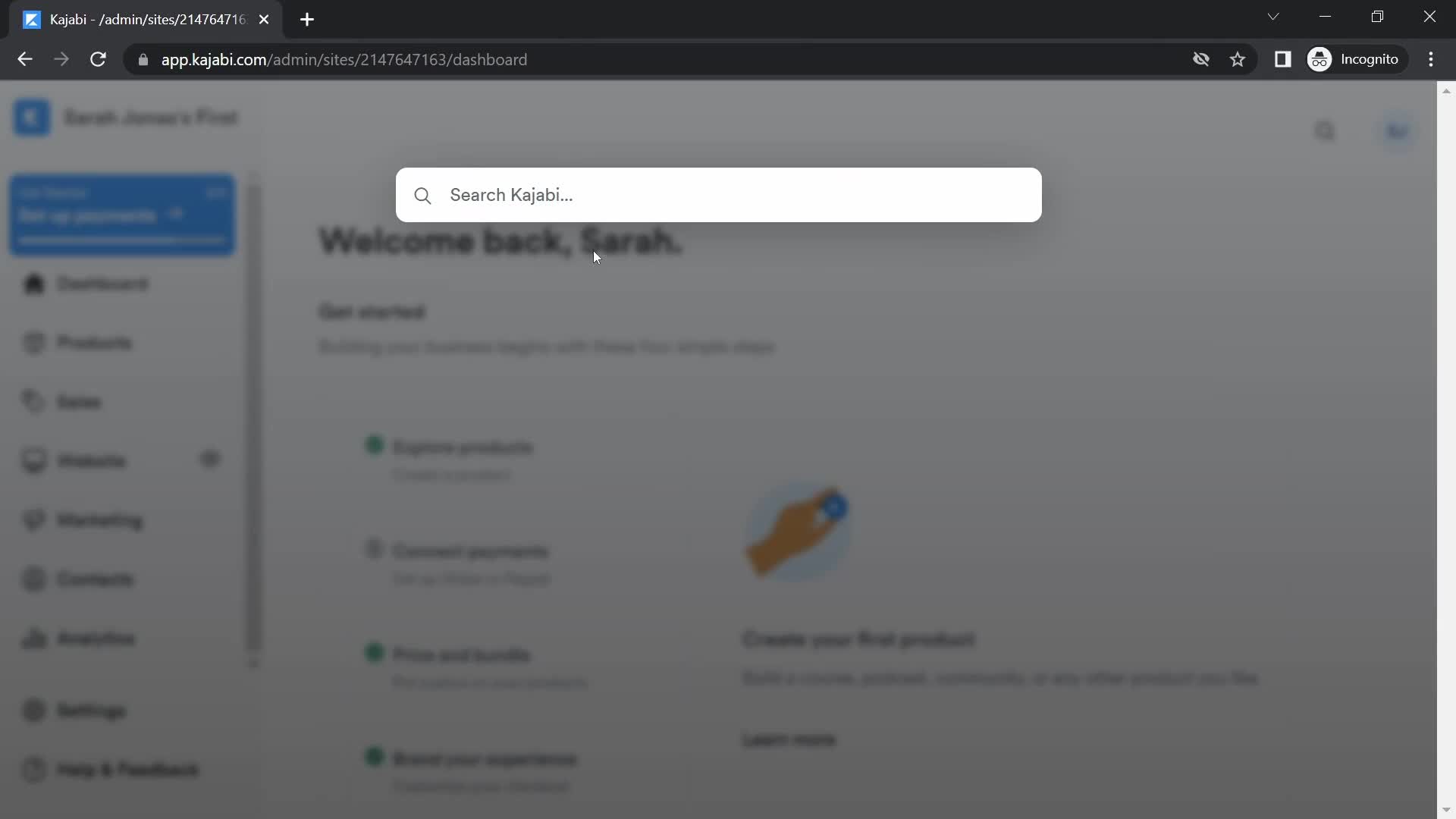 Searching on Kajabi video thumbnail