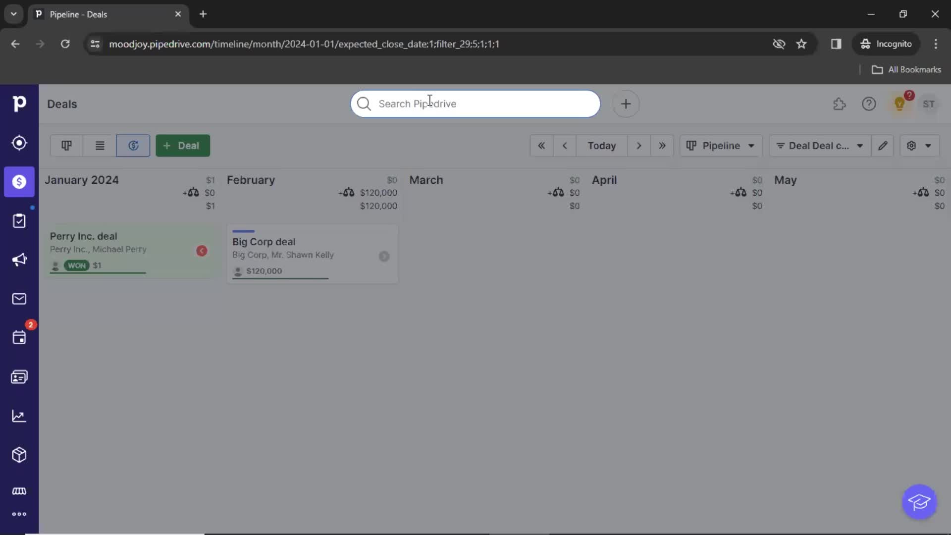 Searching on Pipedrive video thumbnail