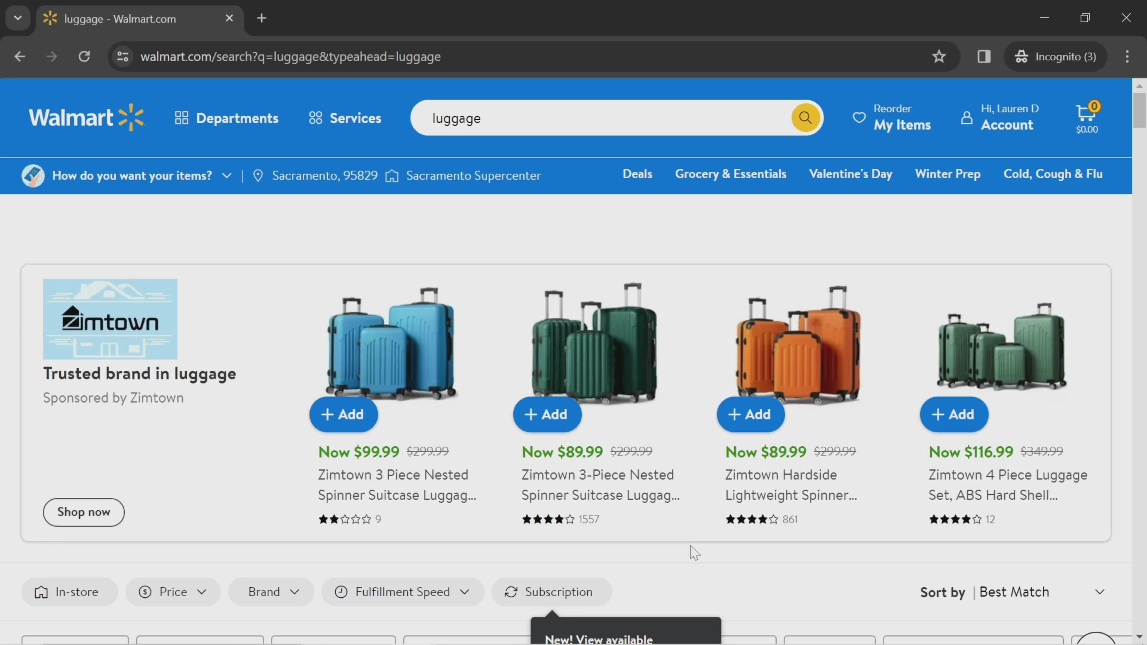 Searching on Walmart video thumbnail