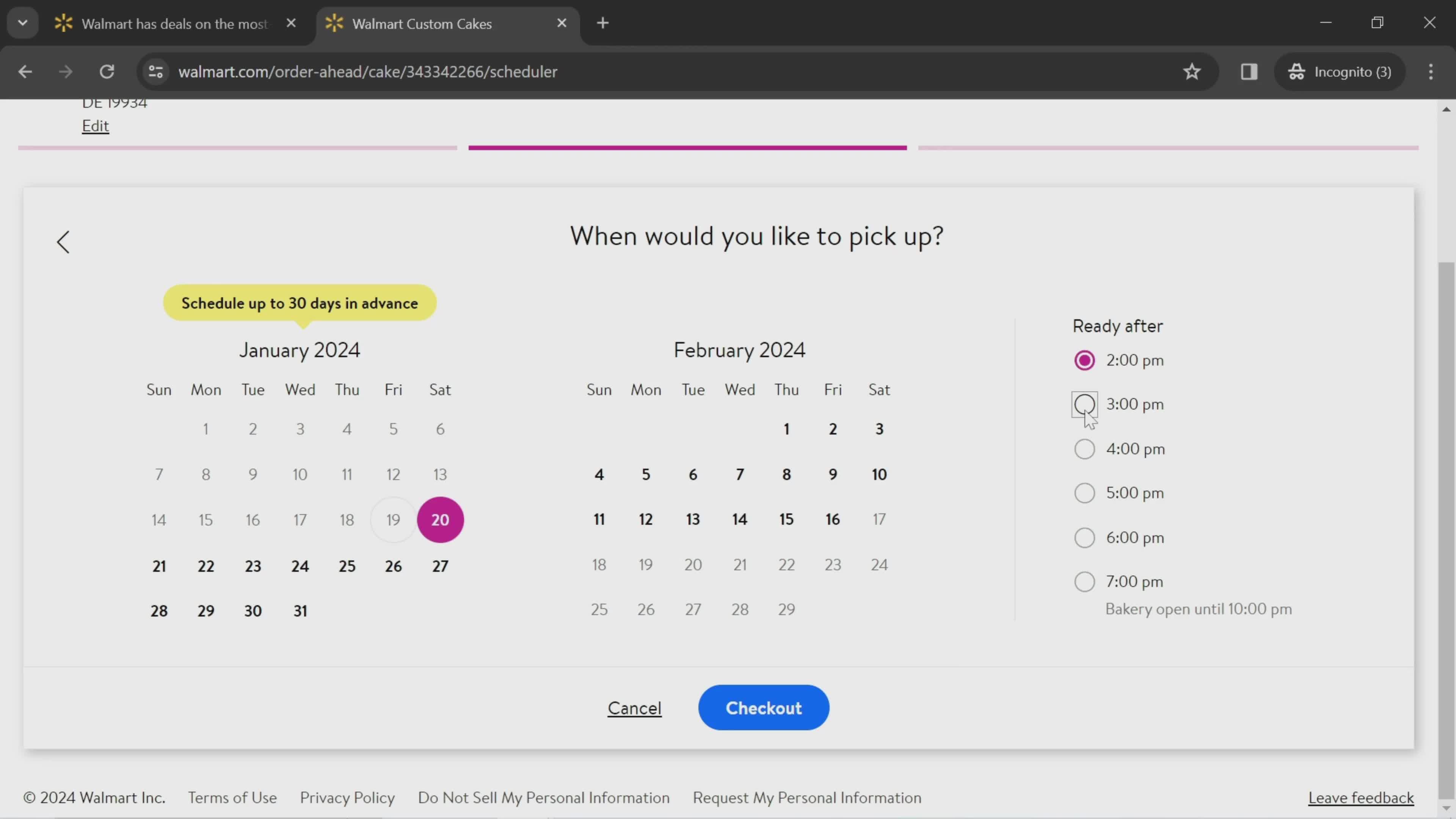Browsing services screenshot