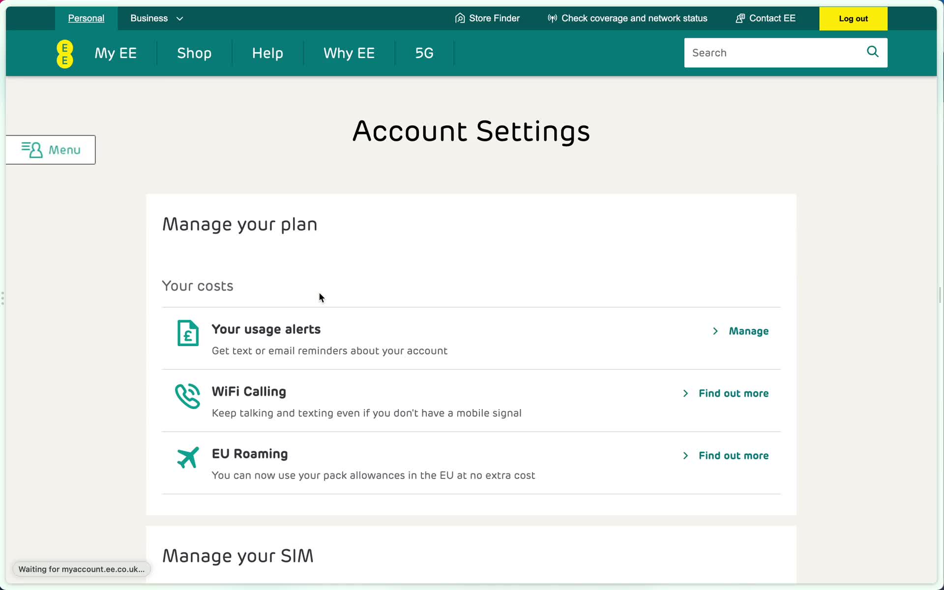Setting alerts on EE video thumbnail