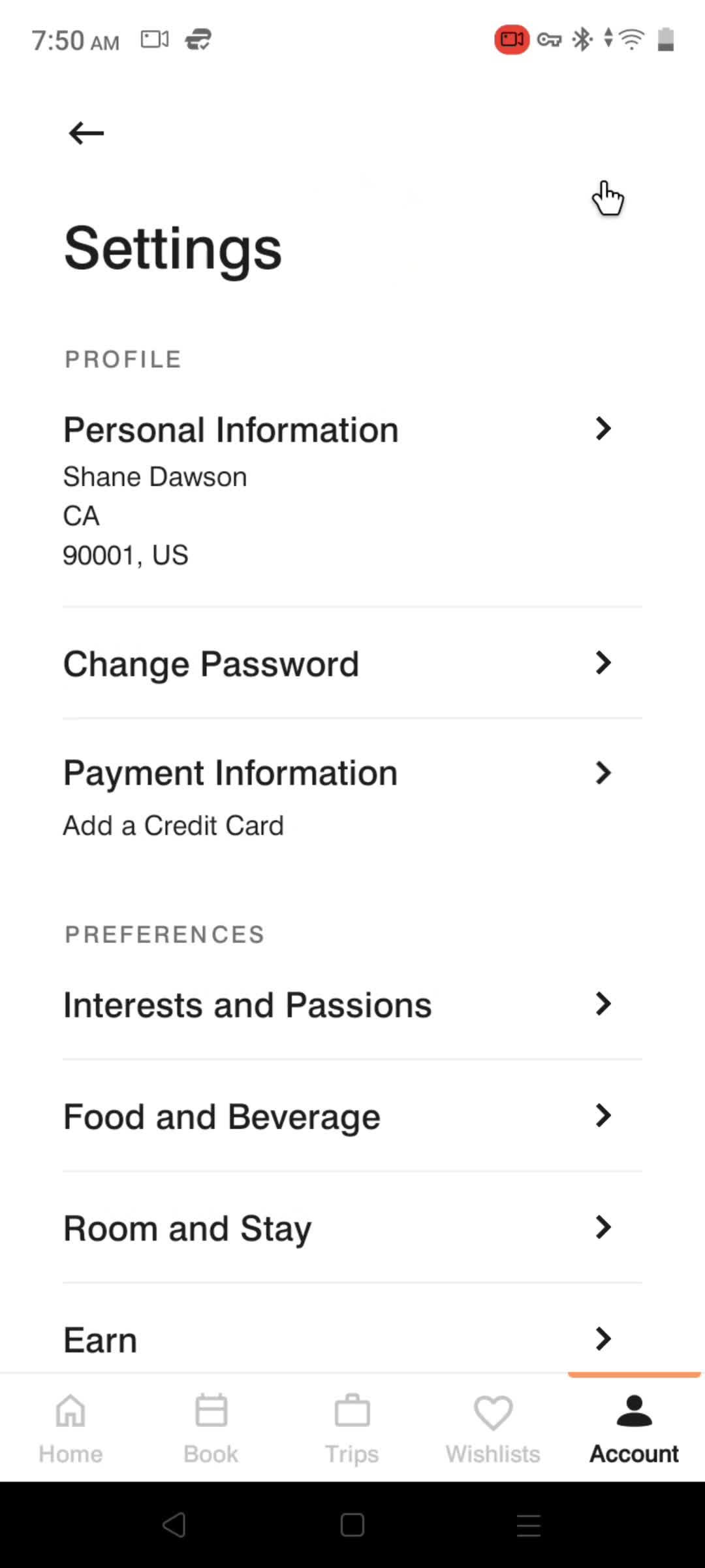 Settings on Marriott Bonvoy video thumbnail