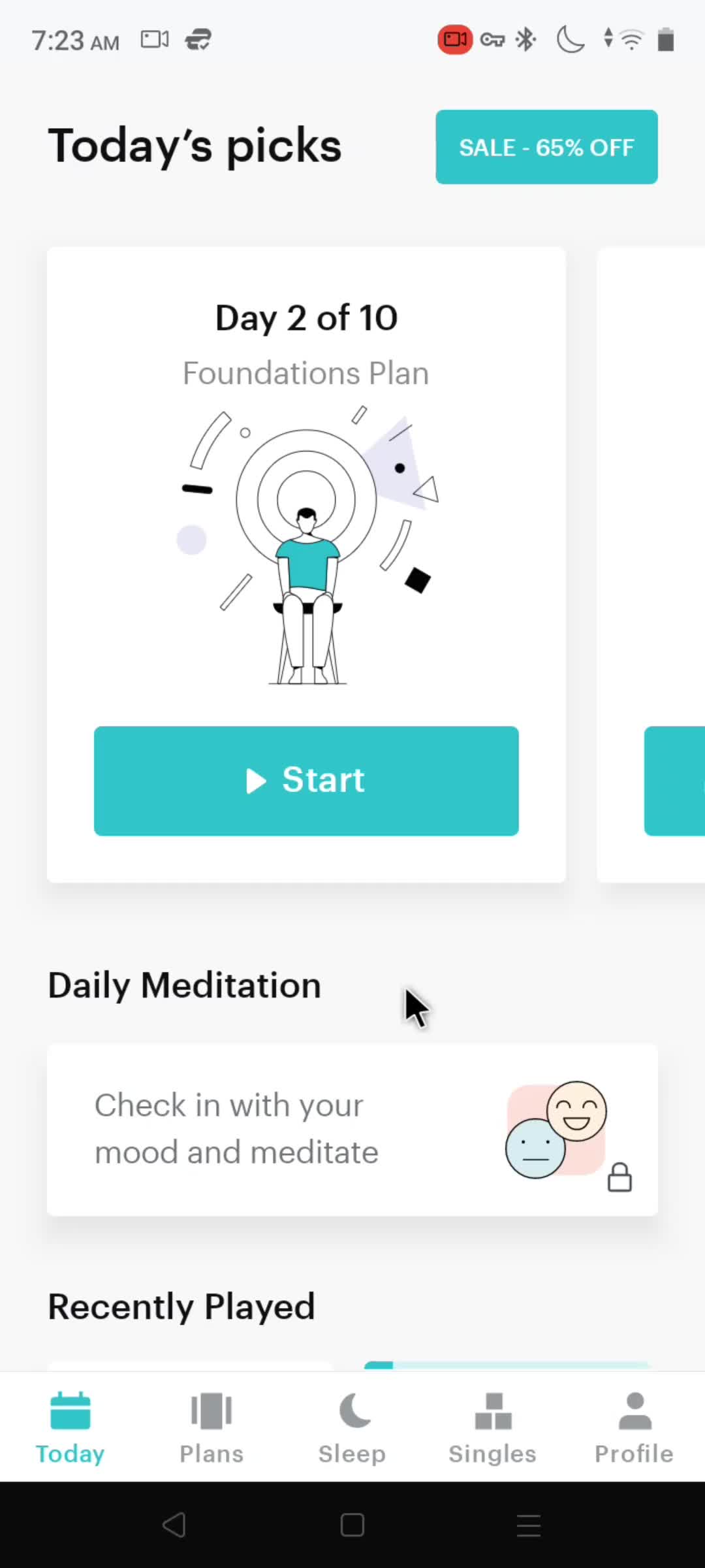 Singles meditation on Balance video thumbnail