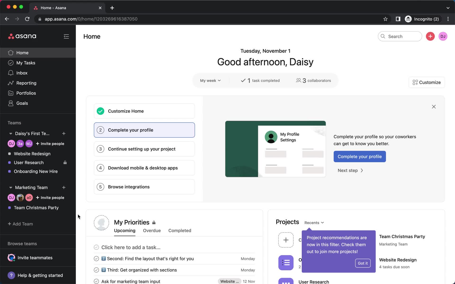 Tasks on Asana video thumbnail
