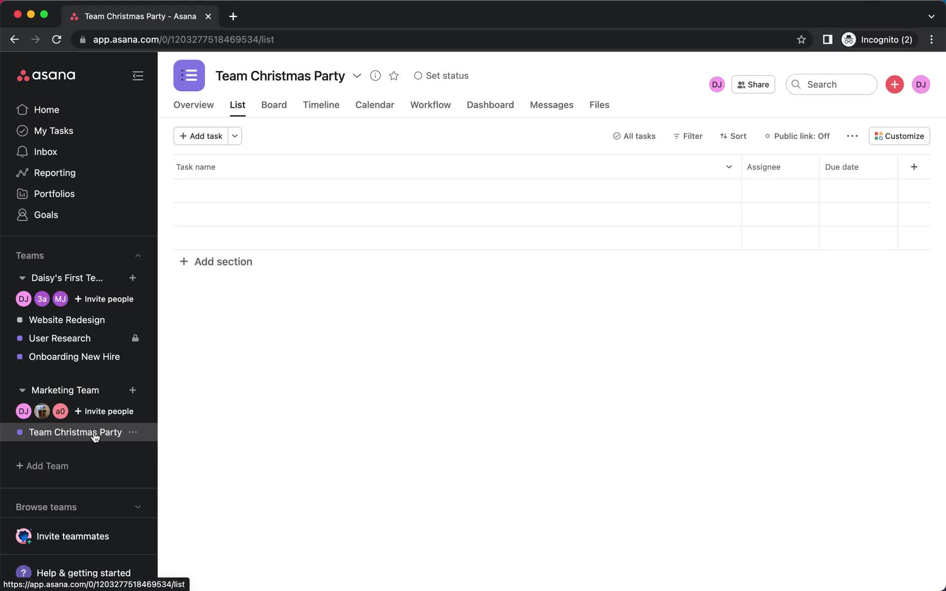 Tasks on Asana video thumbnail