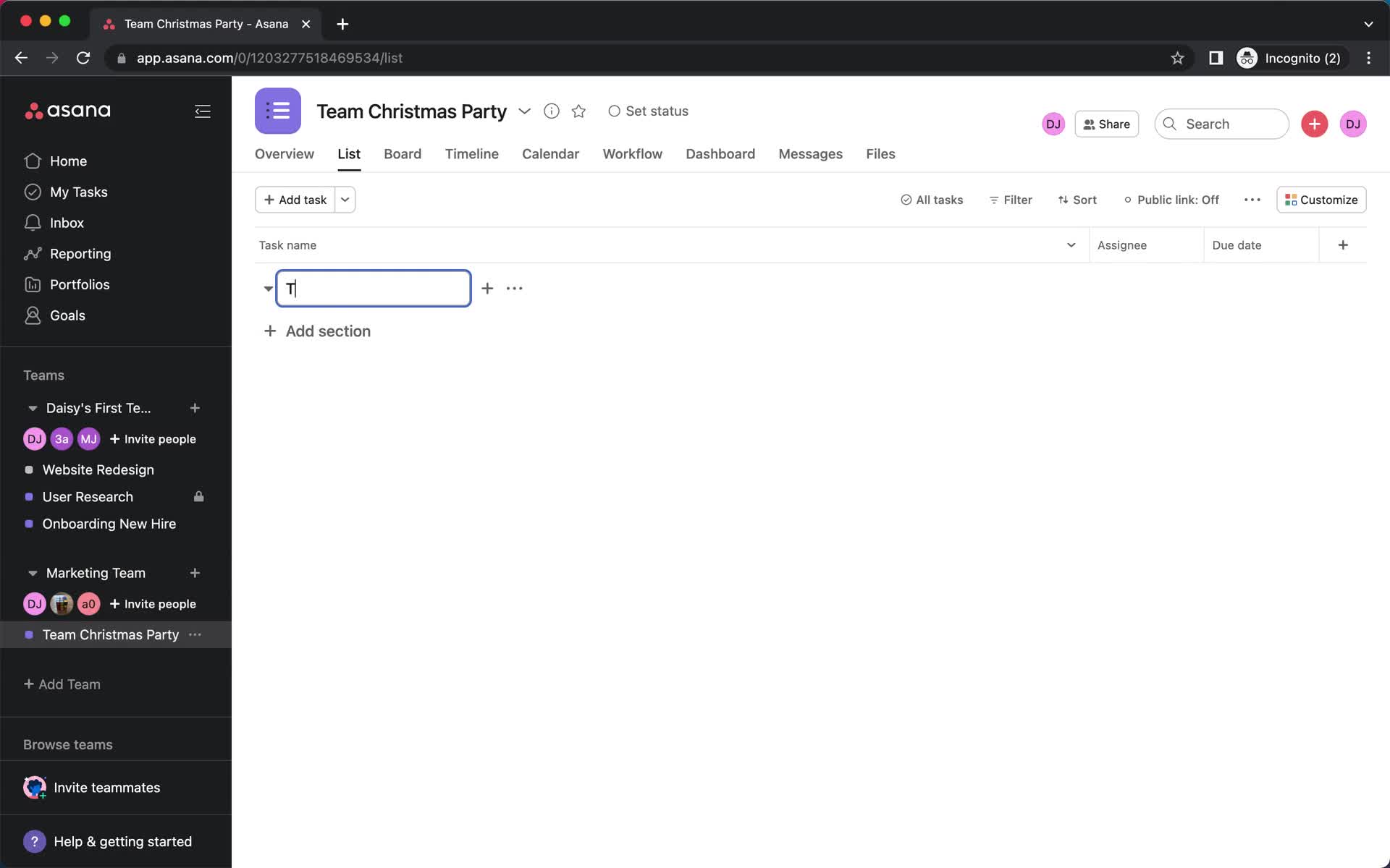 Tasks on Asana video thumbnail