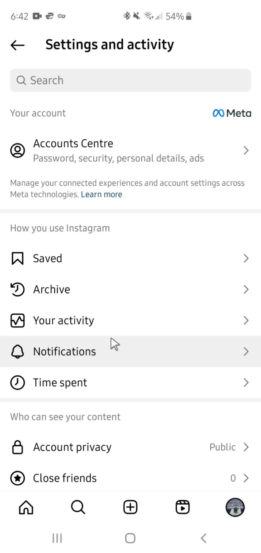 Unsaving screenshot