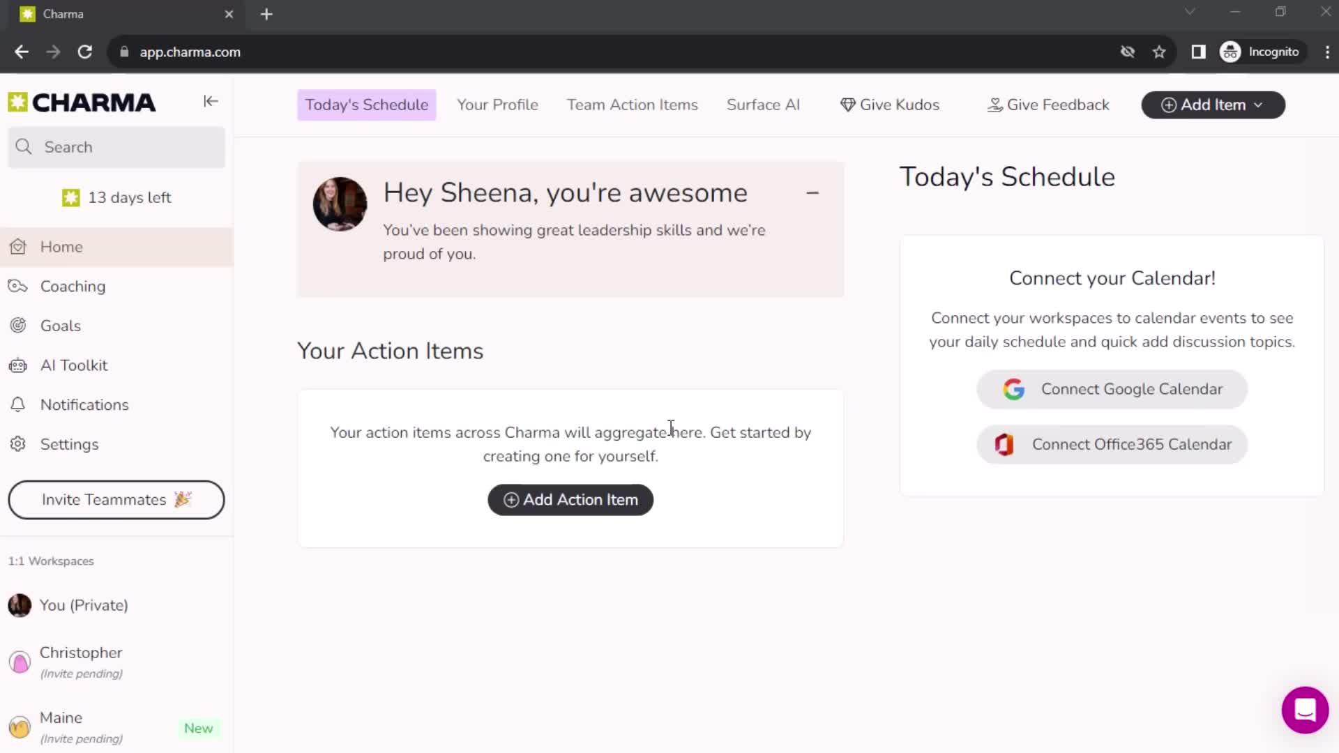 Updating your profile screenshot