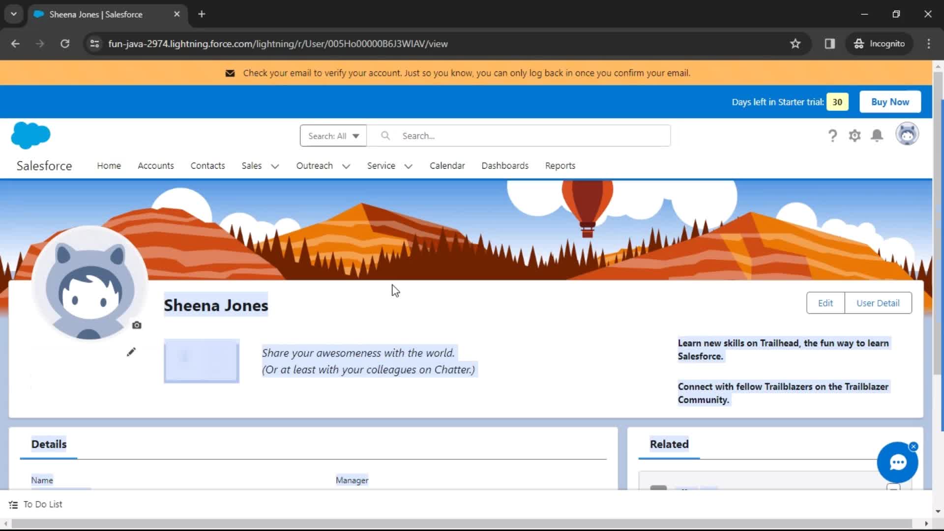 Updating your profile on Salesforce video thumbnail