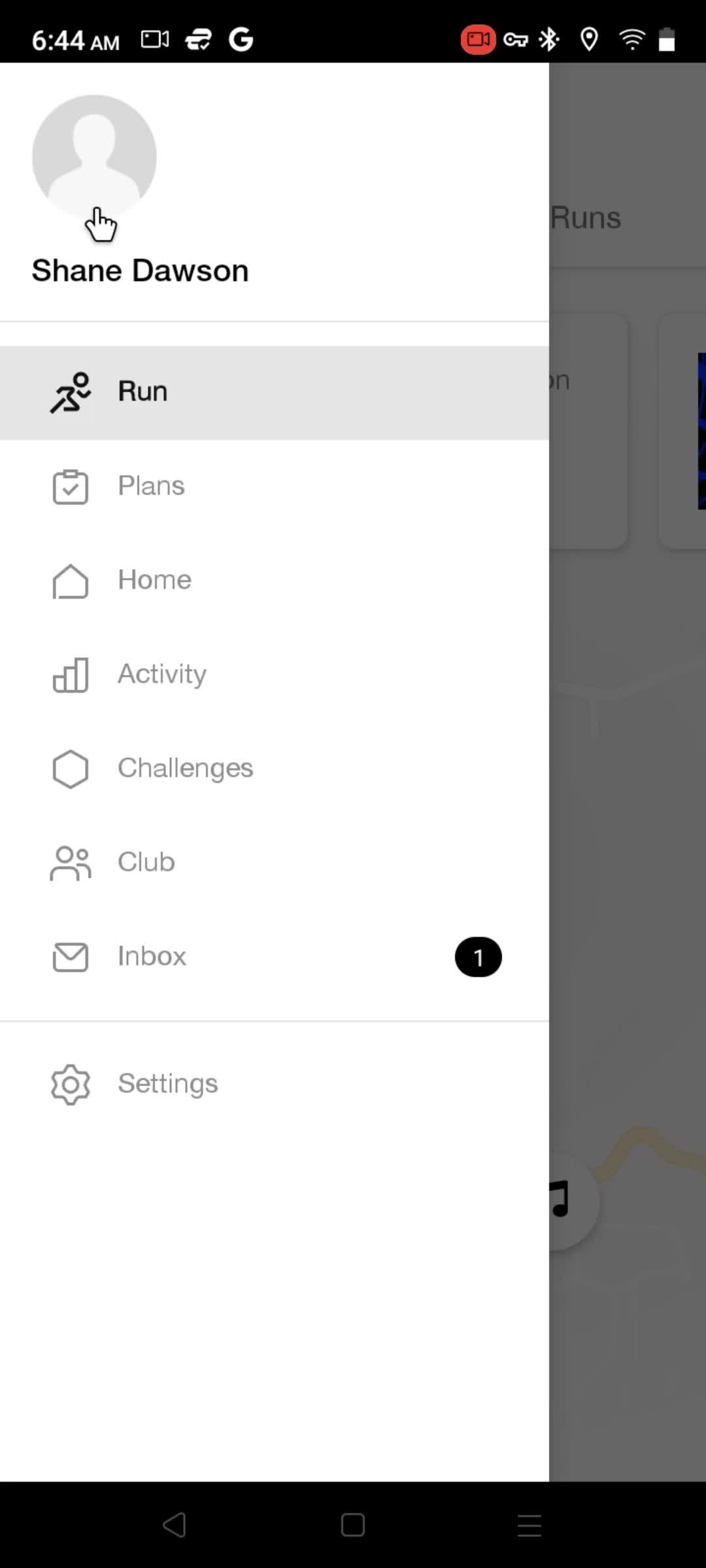 Updating your profile screenshot