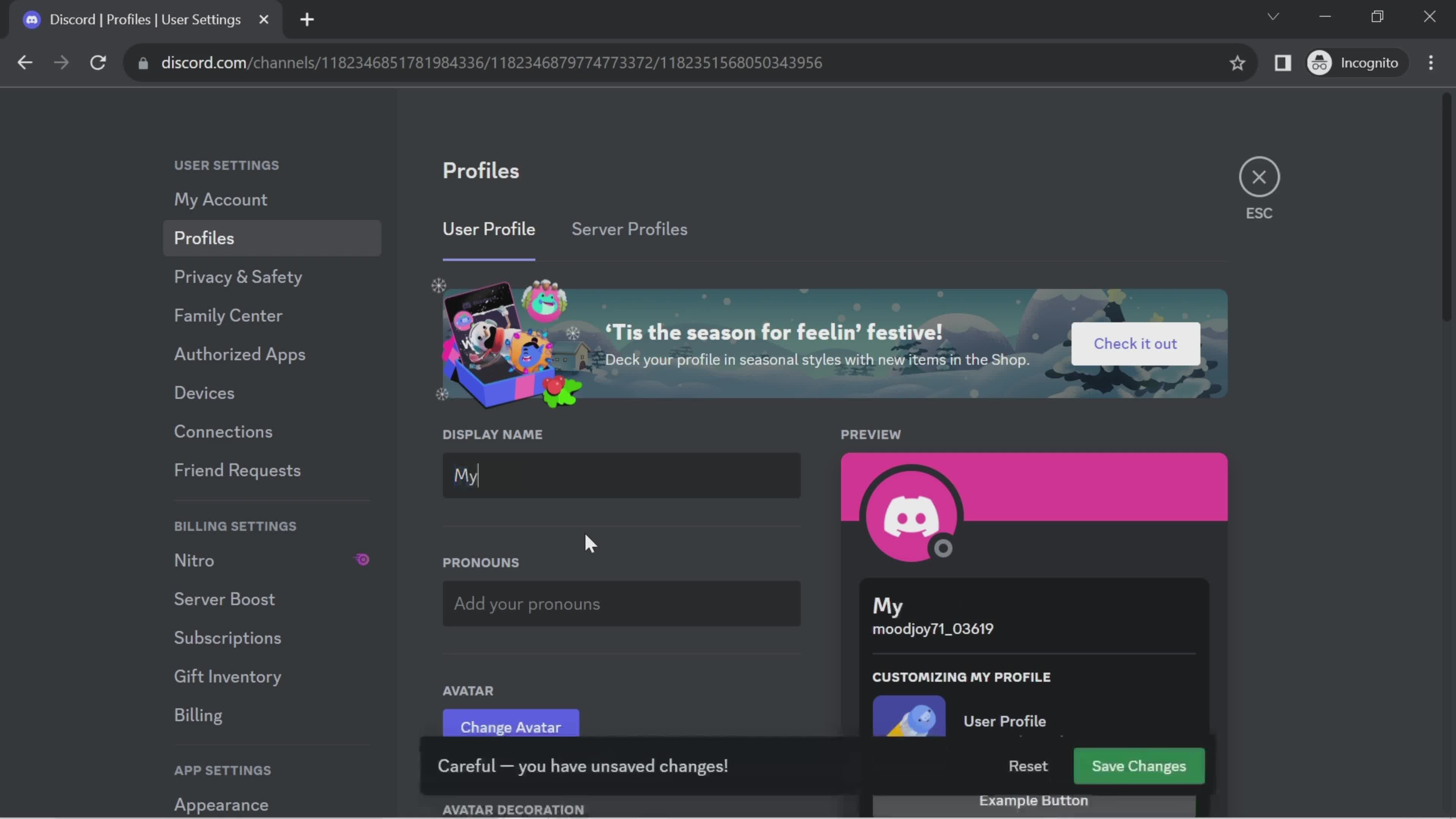 Updating your profile on Discord video thumbnail