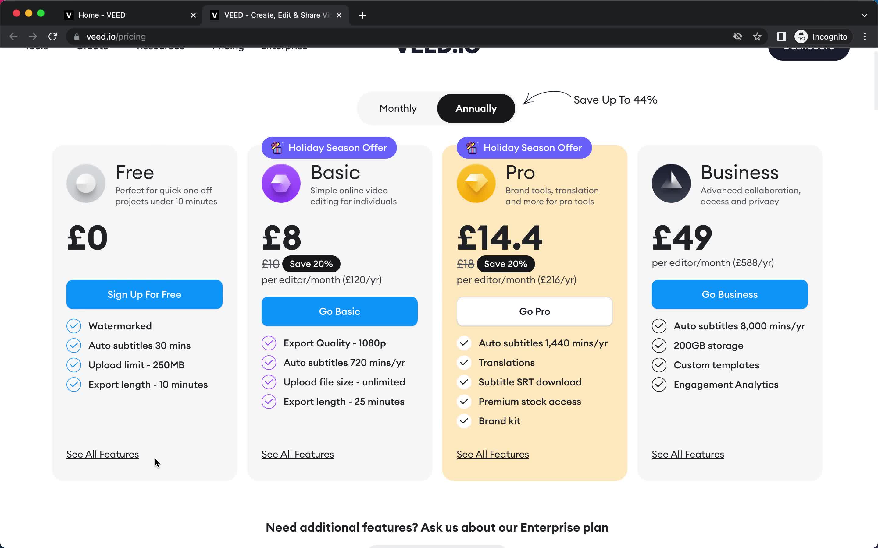 Upgrading your account on VEED.IO video thumbnail