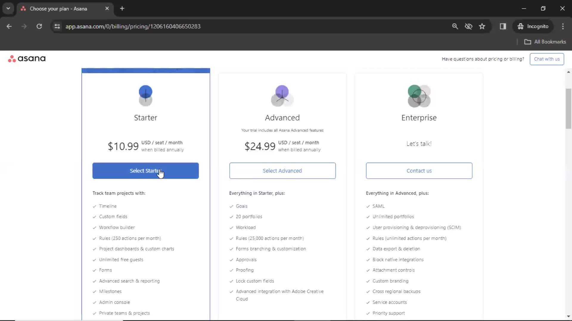 Upgrading your account on Asana video thumbnail