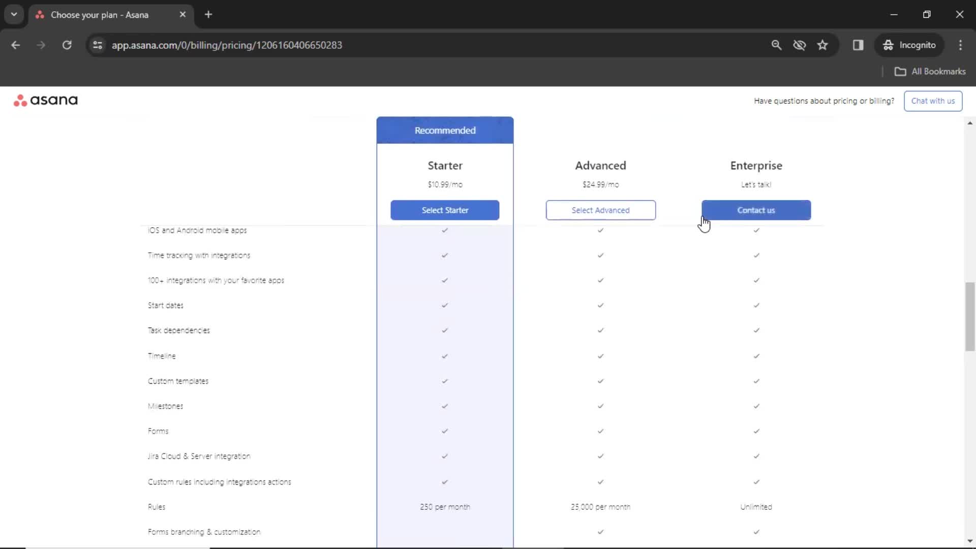 Upgrading your account on Asana video thumbnail