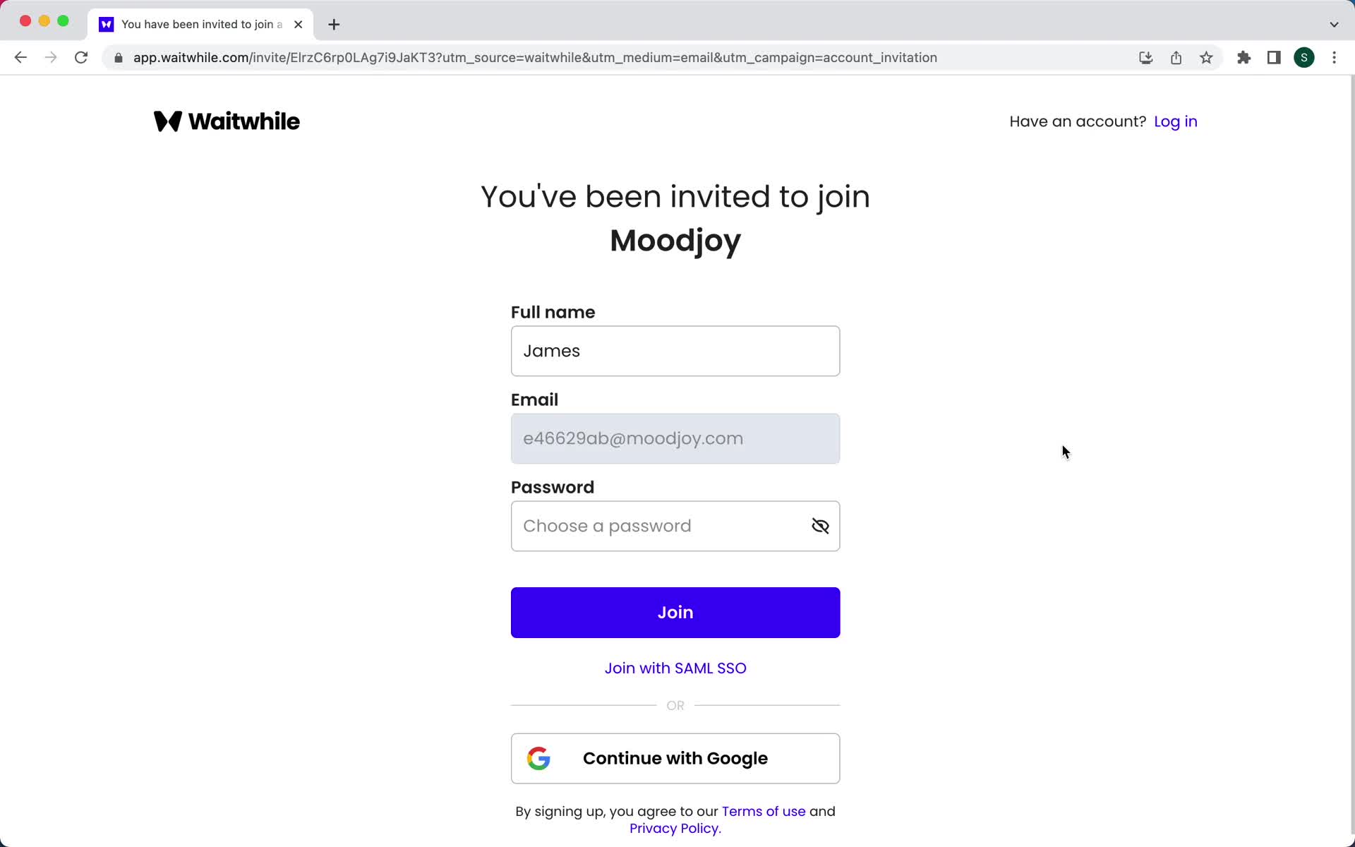 Accepting an invite on Waitwhile video thumbnail