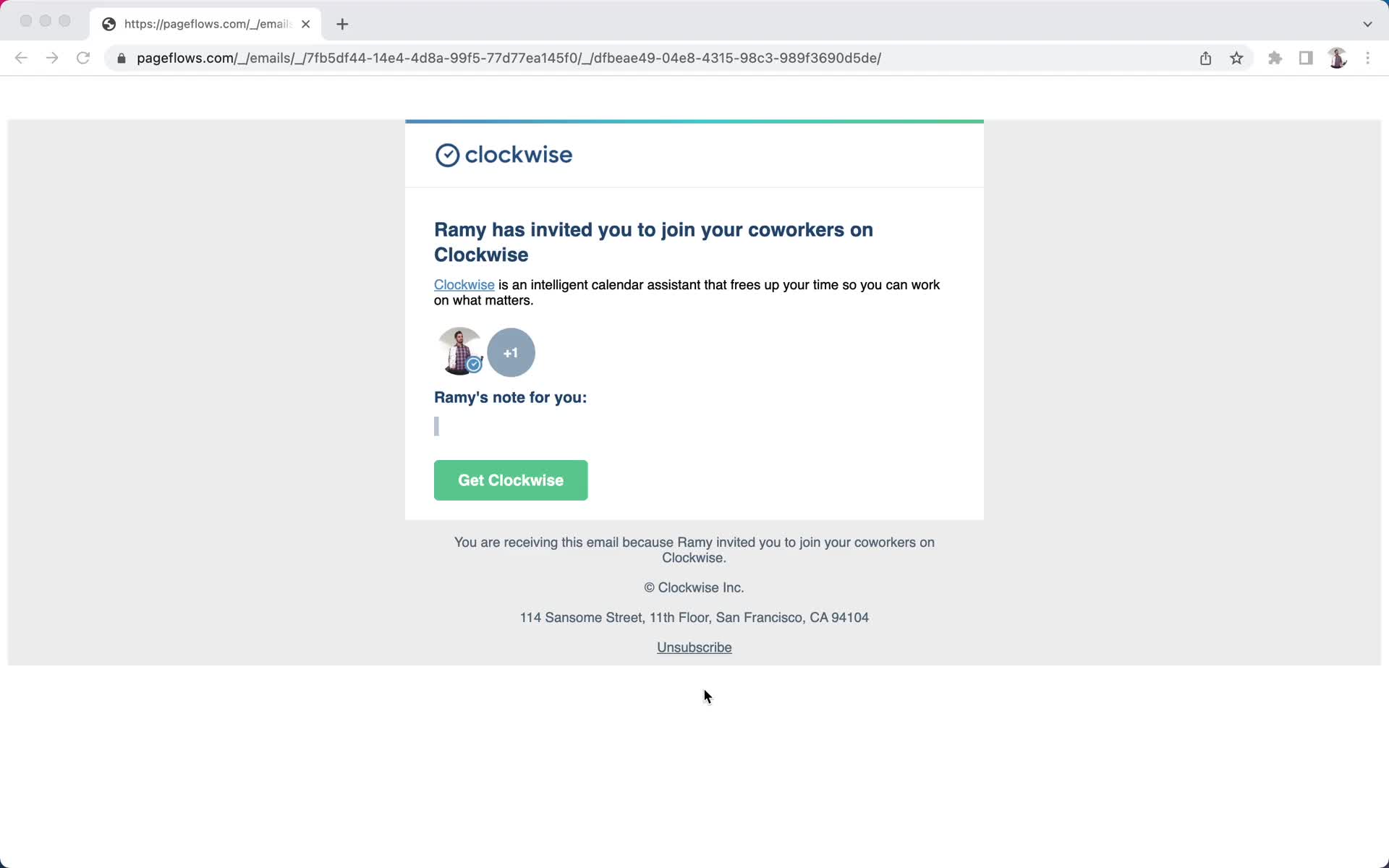 Accepting an invite on Clockwise video thumbnail