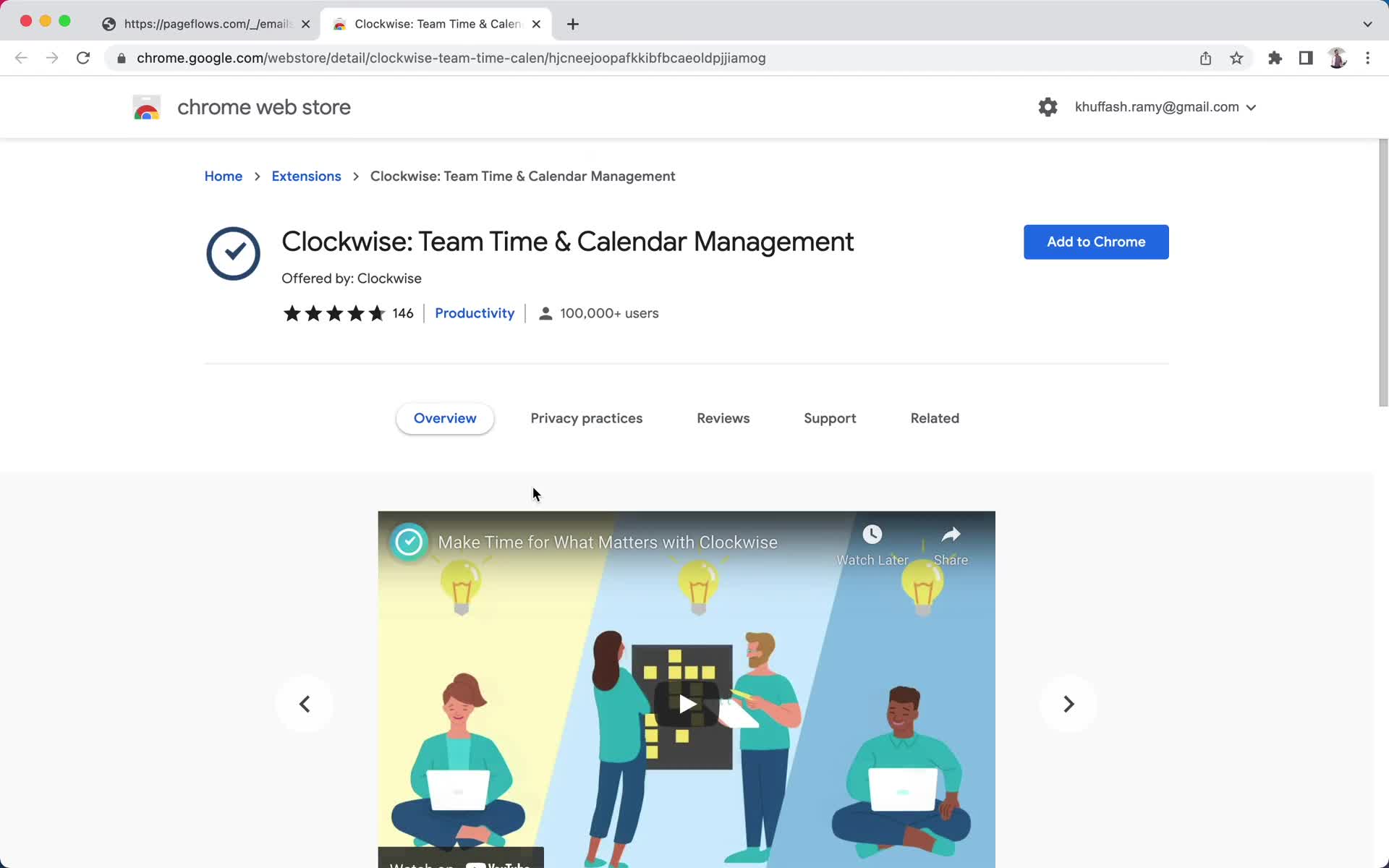 Accepting an invite on Clockwise video thumbnail
