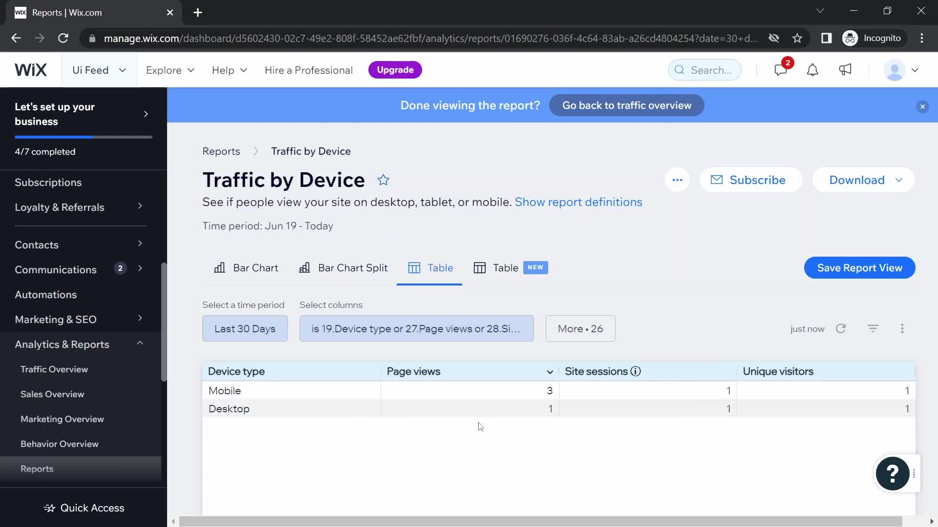 Analytics/Stats on Wix video thumbnail