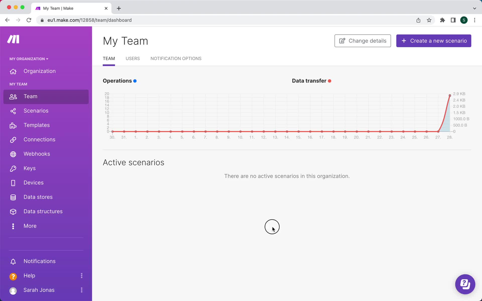 Creating an automation workflow on Make.com video thumbnail