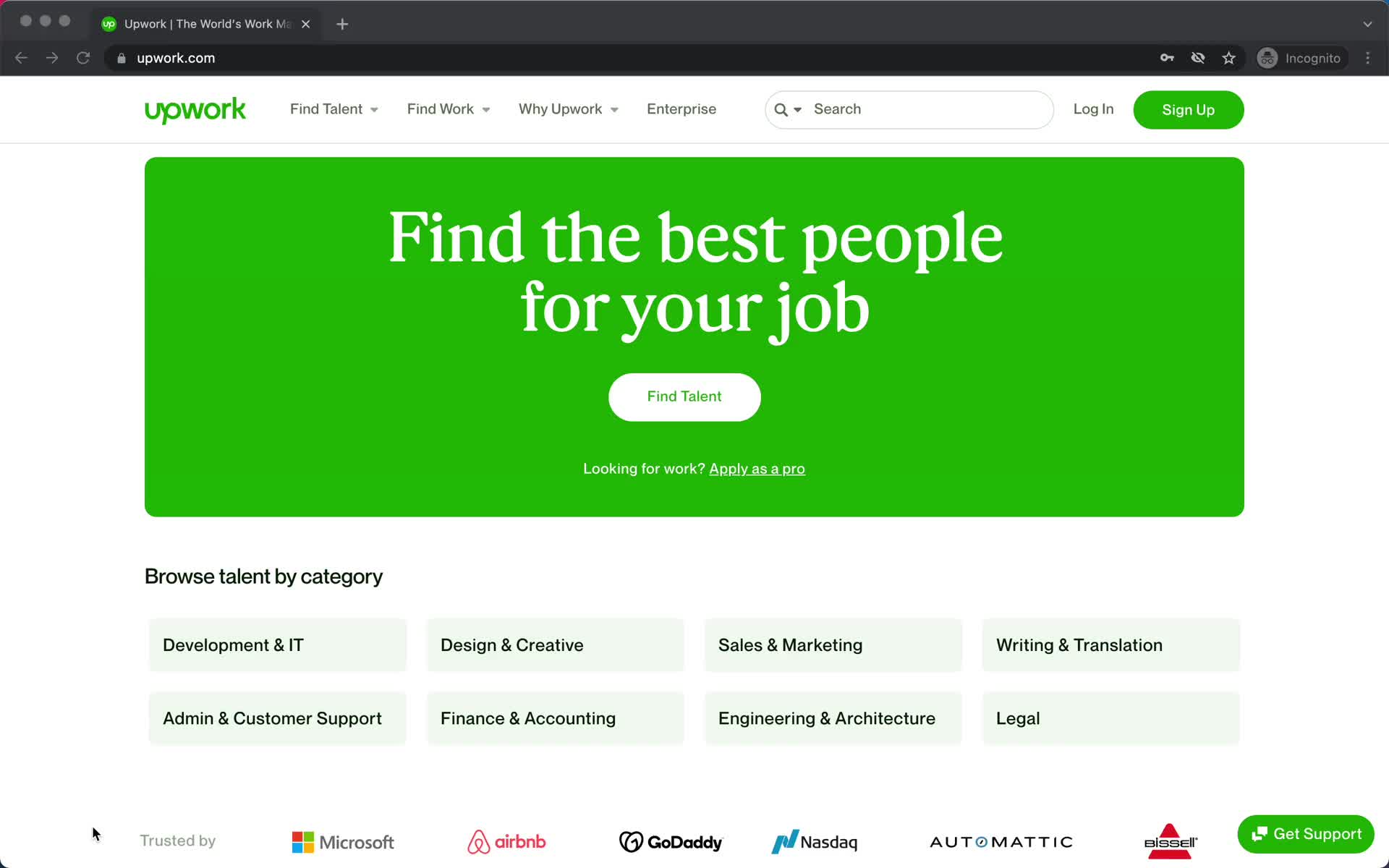 Applying as a candidate on Upwork video thumbnail