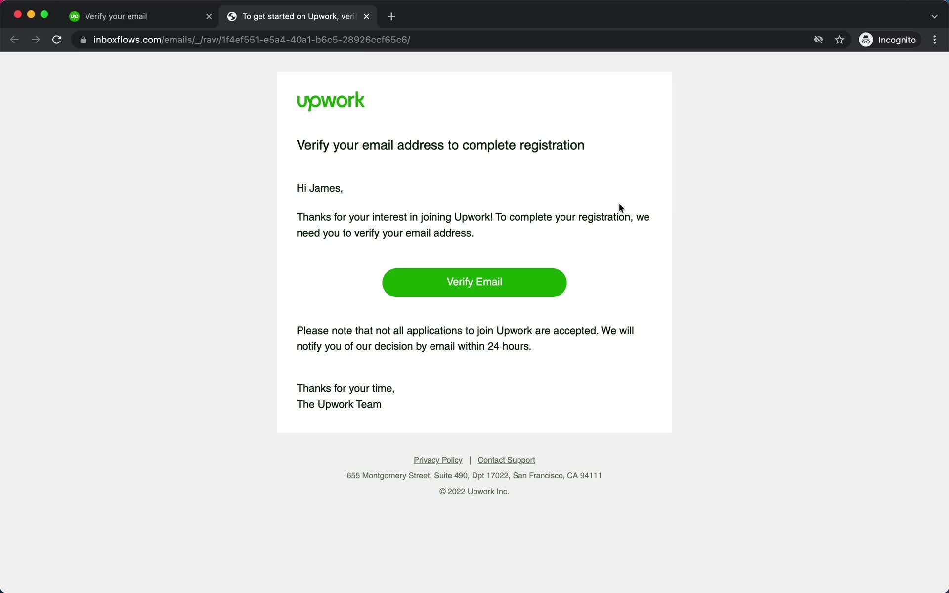 Applying as a candidate on Upwork video thumbnail