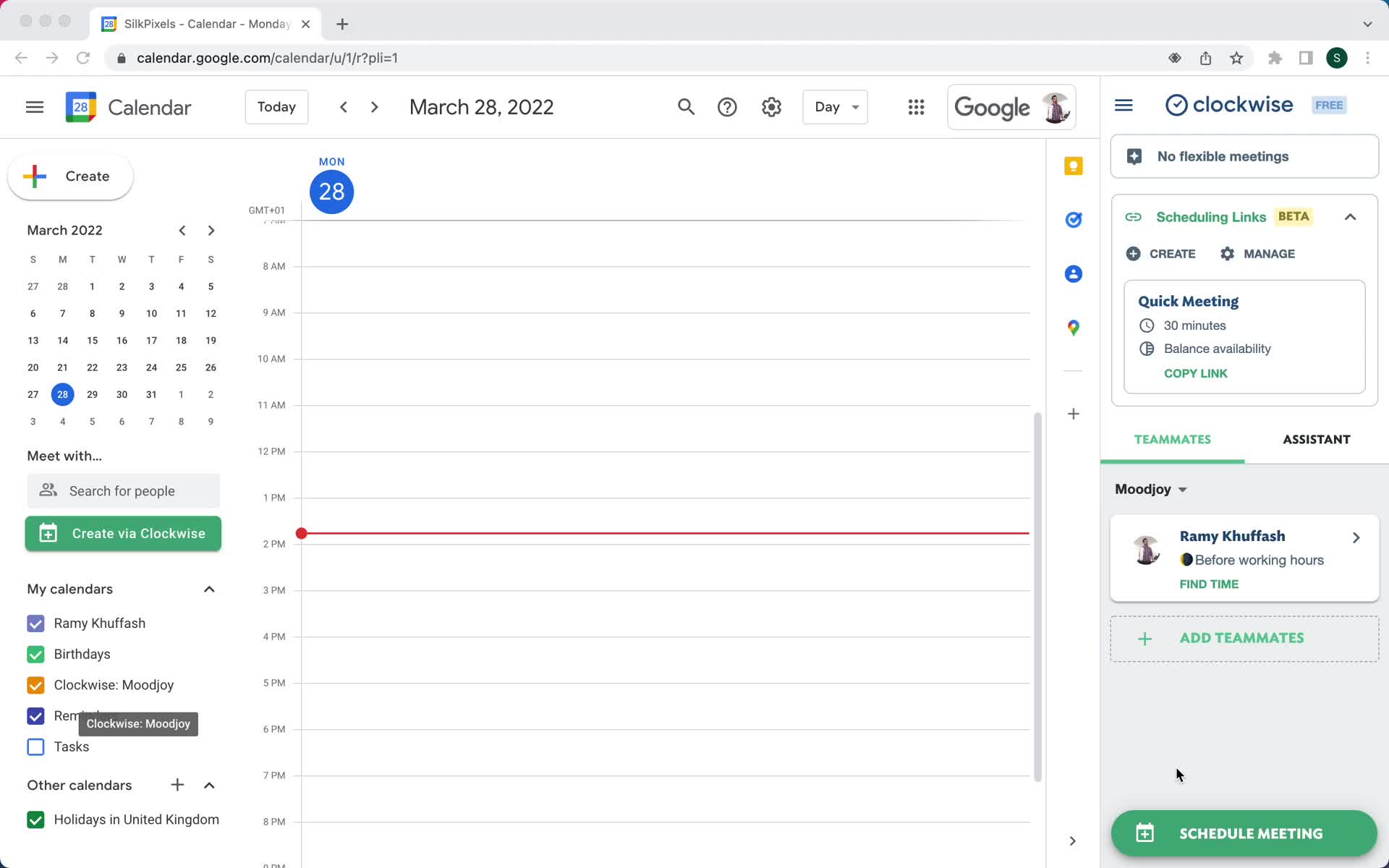 Creating an event type on Clockwise video thumbnail