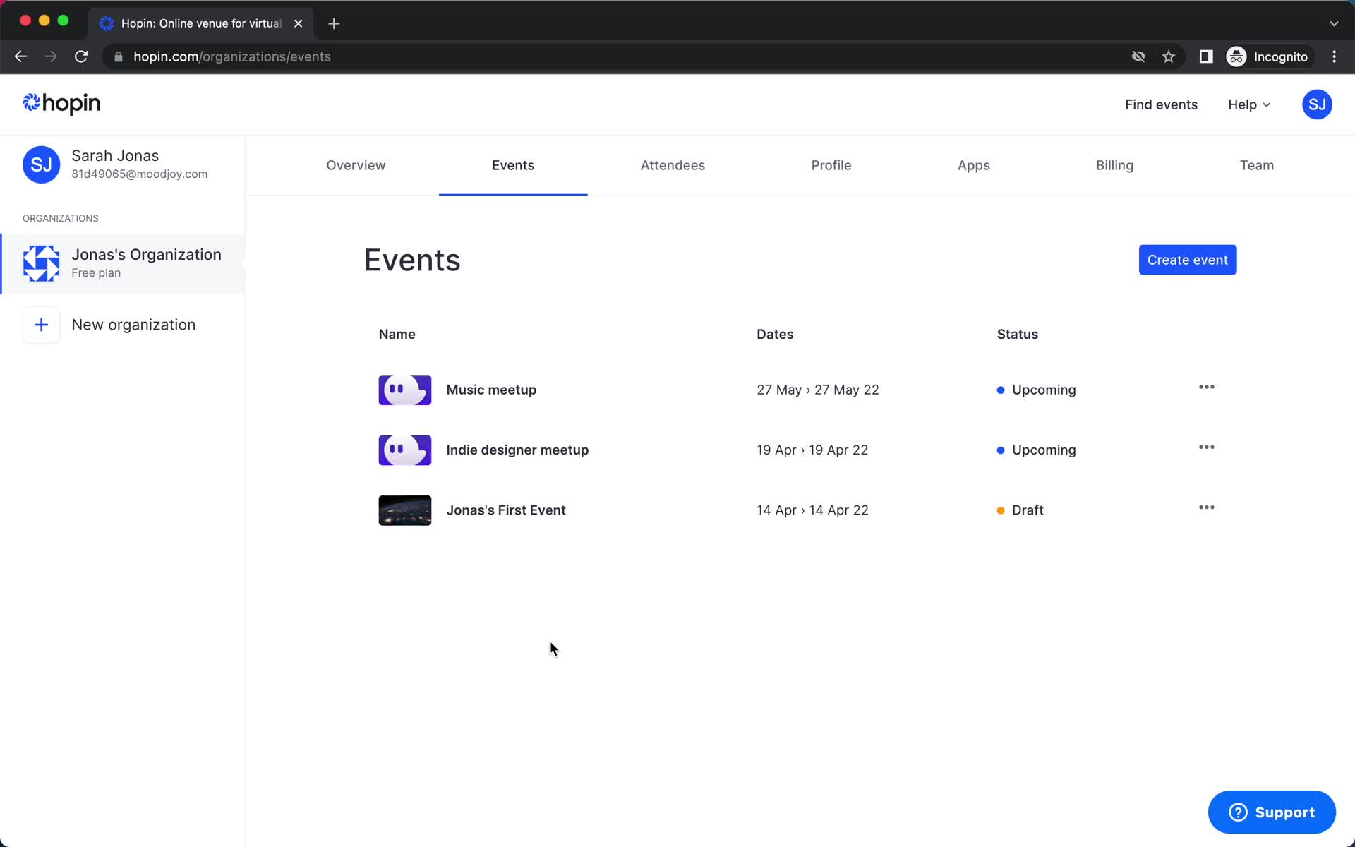 Creating a schedule on Hopin video thumbnail
