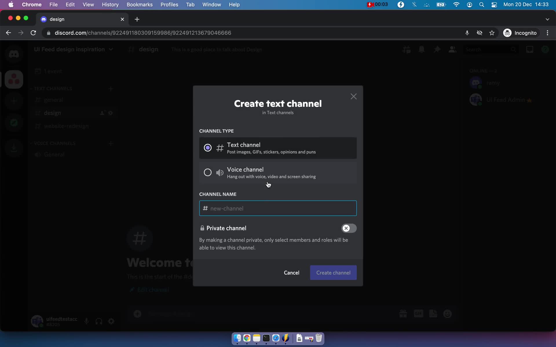 Creating a channel on Discord video thumbnail