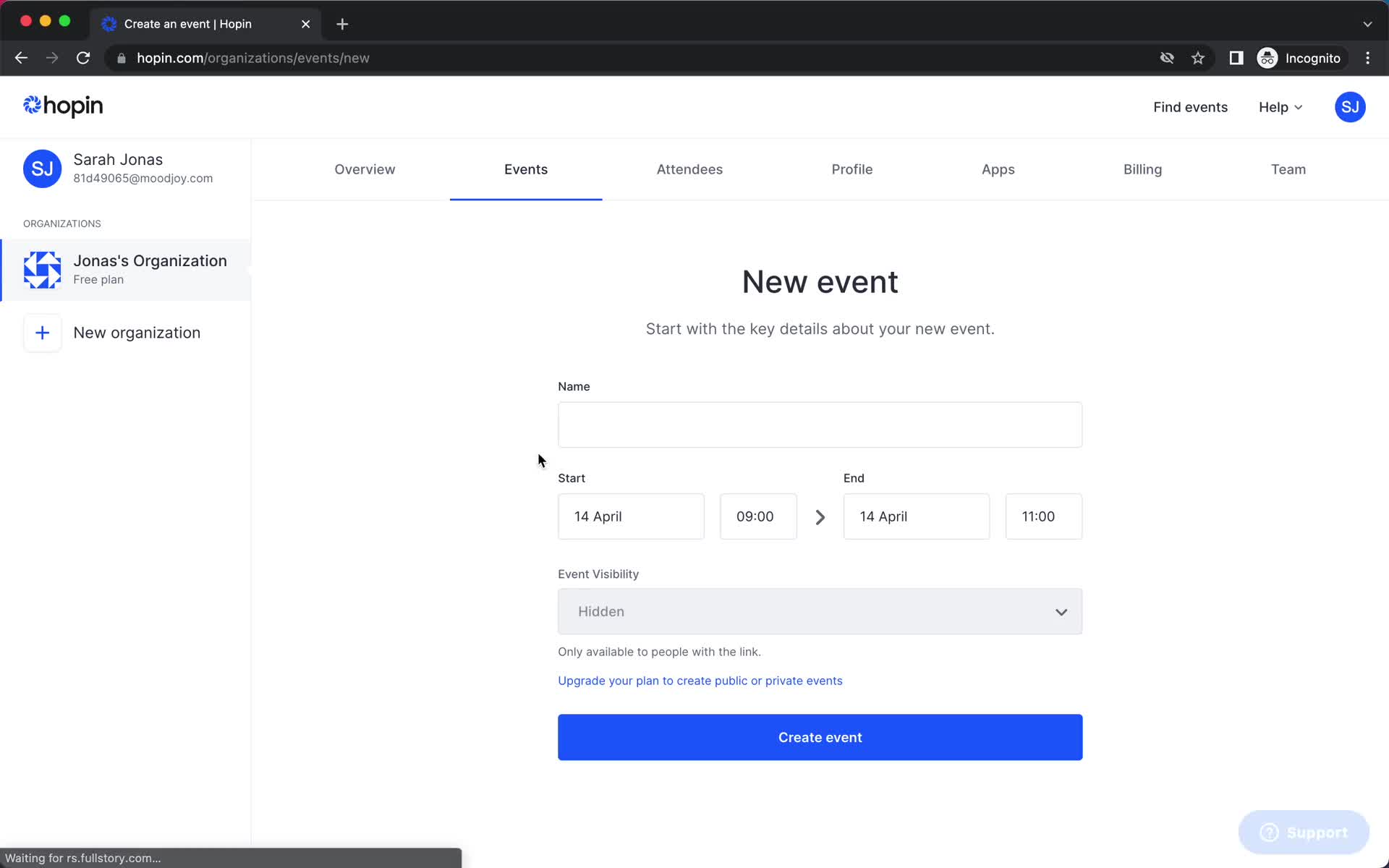 Creating an event on Hopin video thumbnail