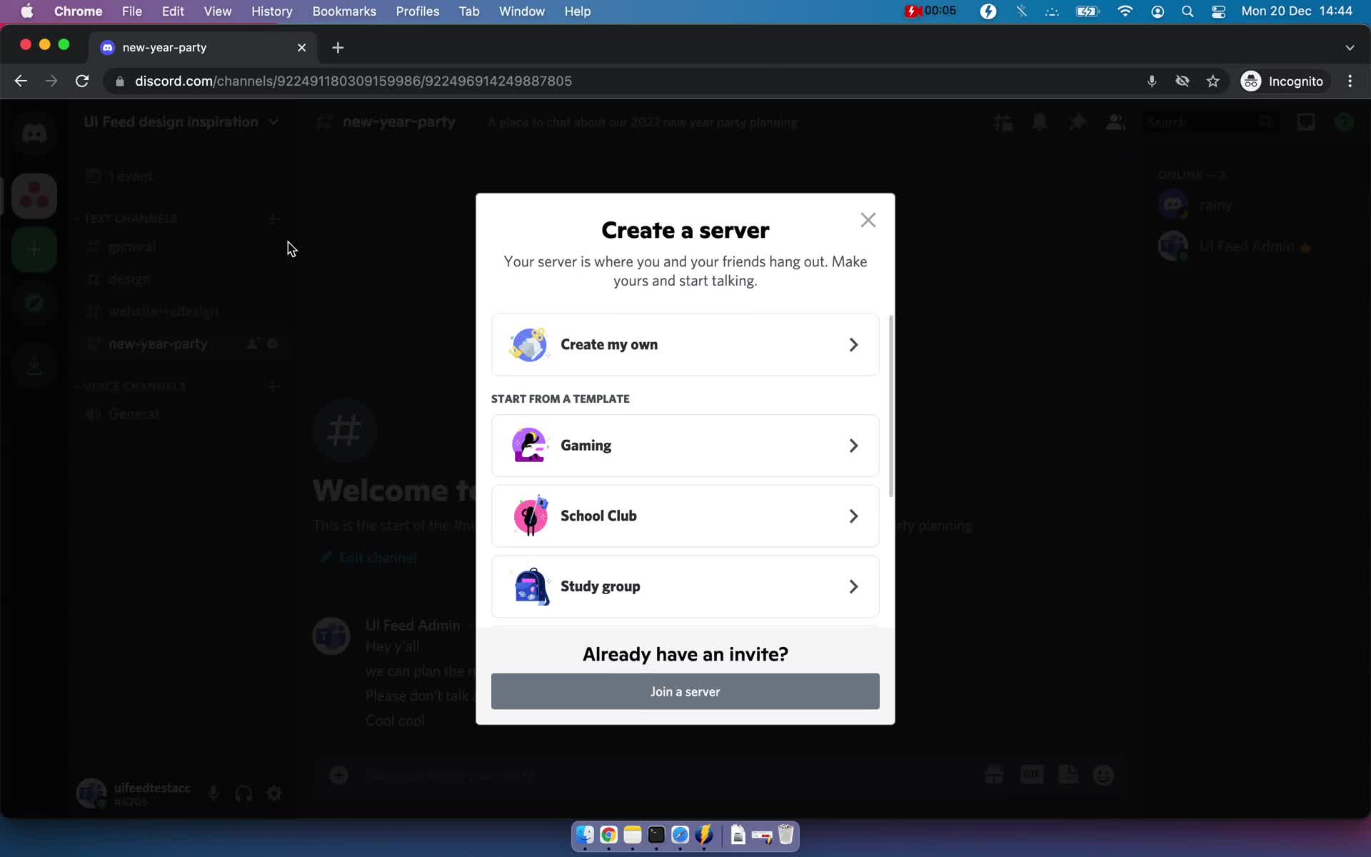 Creating a group on Discord video thumbnail