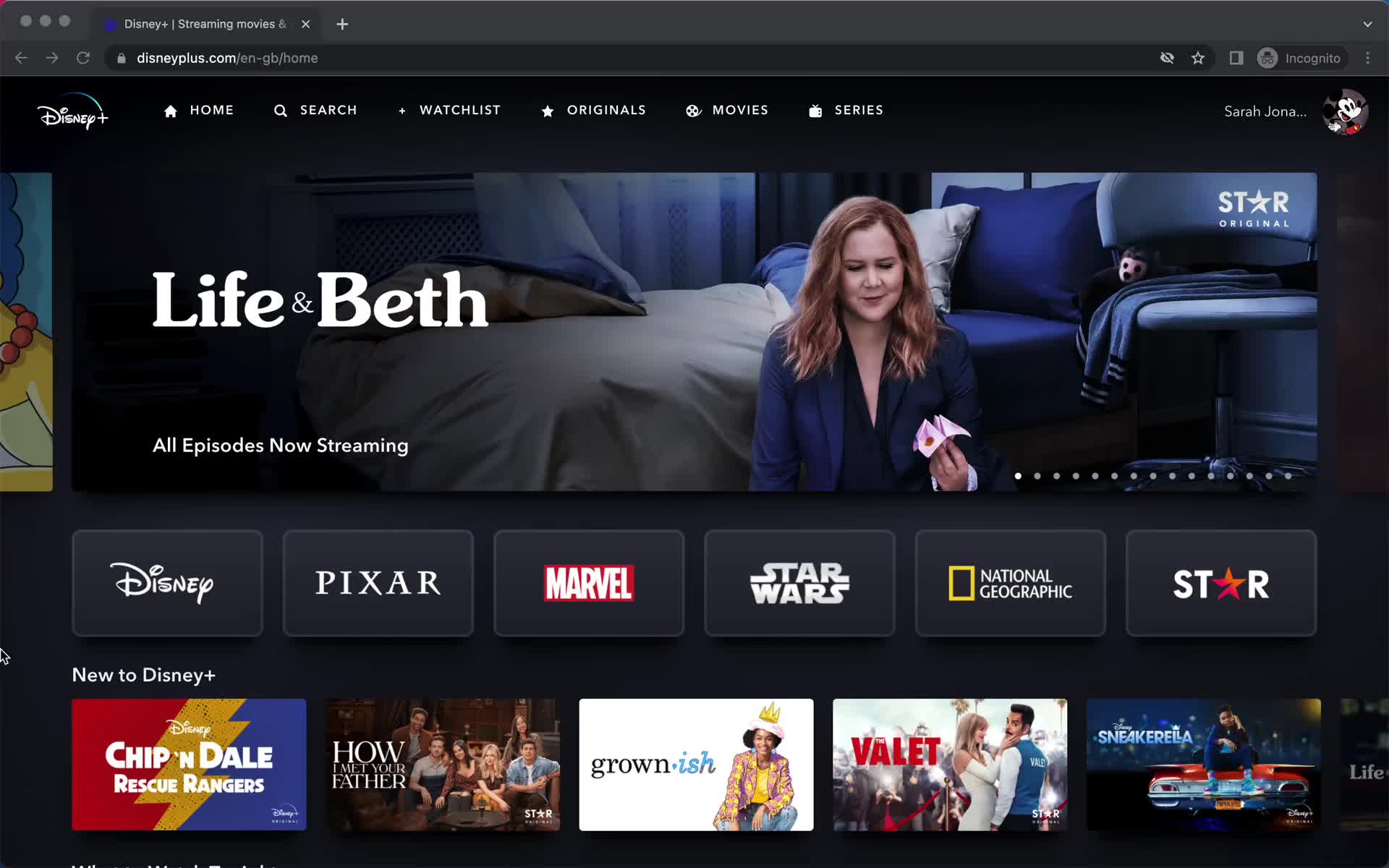 Discovering content on Disney+ video thumbnail
