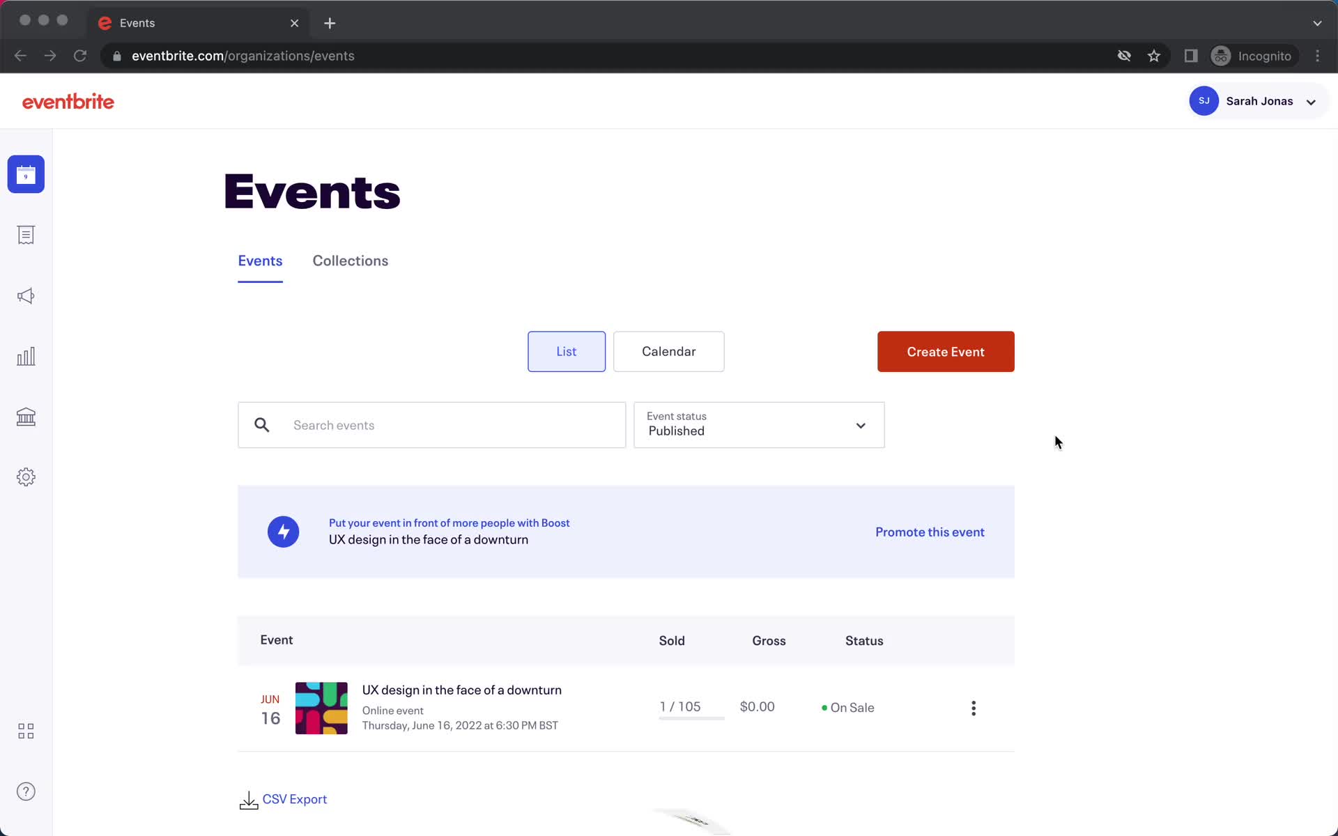 Creating an email campaign on Eventbrite video thumbnail