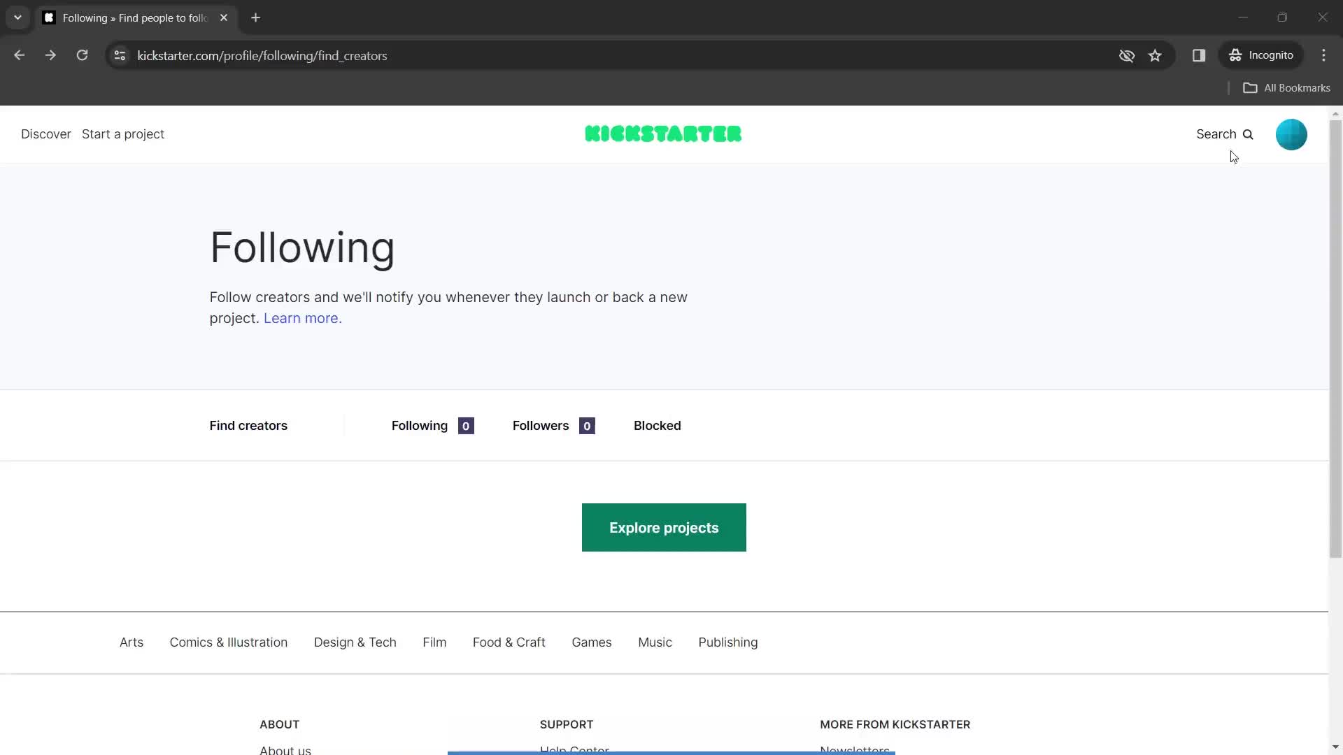 Updating your profile on Kickstarter video thumbnail