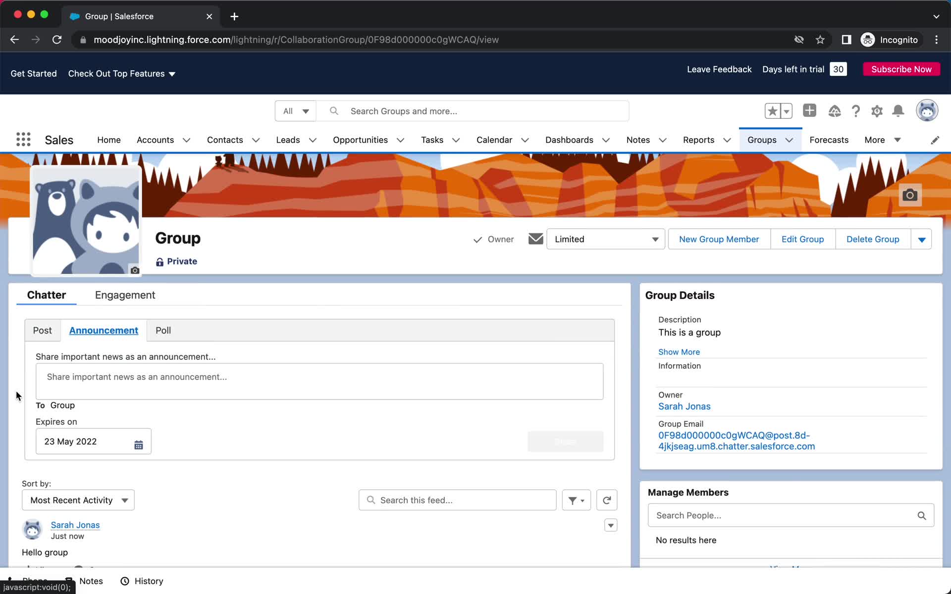 General browsing screenshot