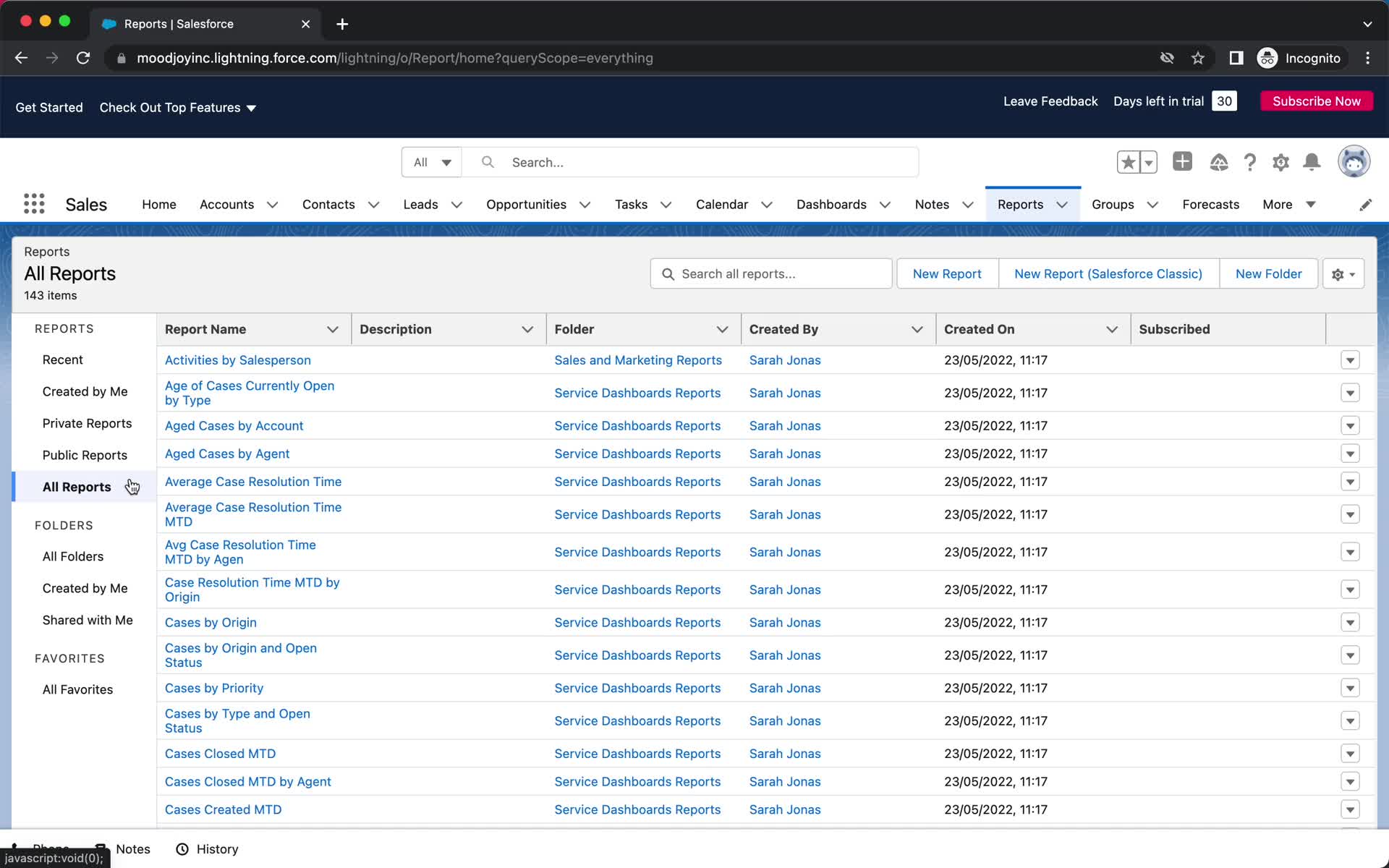 General browsing screenshot
