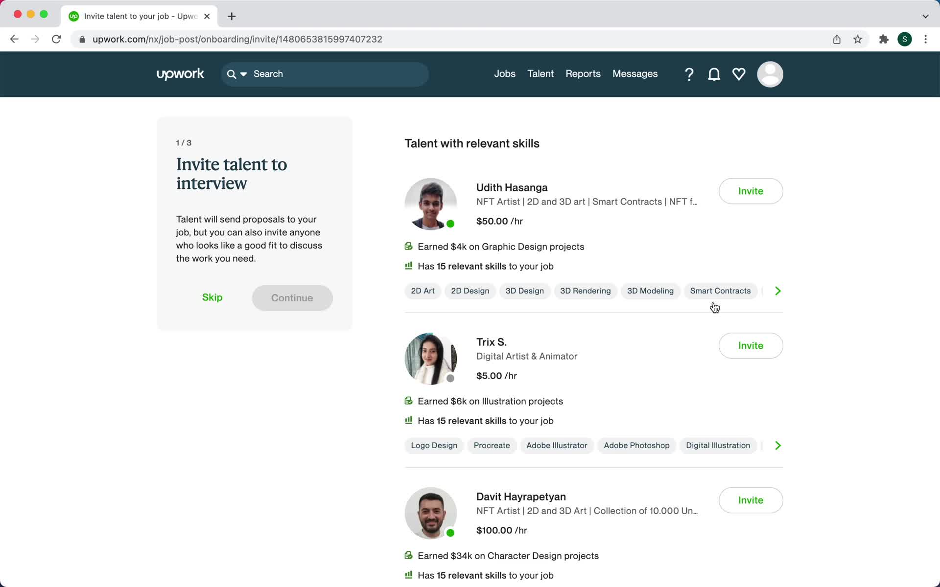 General browsing on Upwork video thumbnail