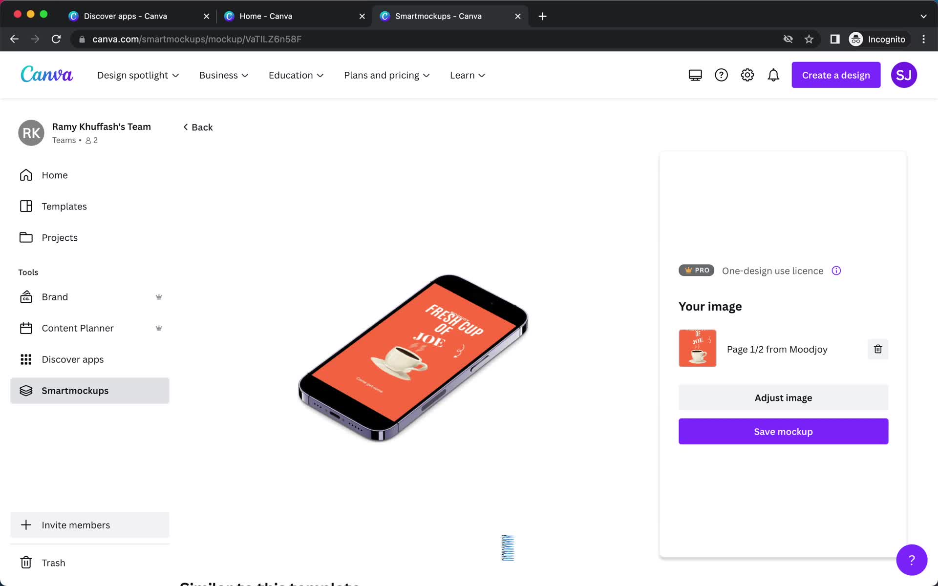 General browsing screenshot