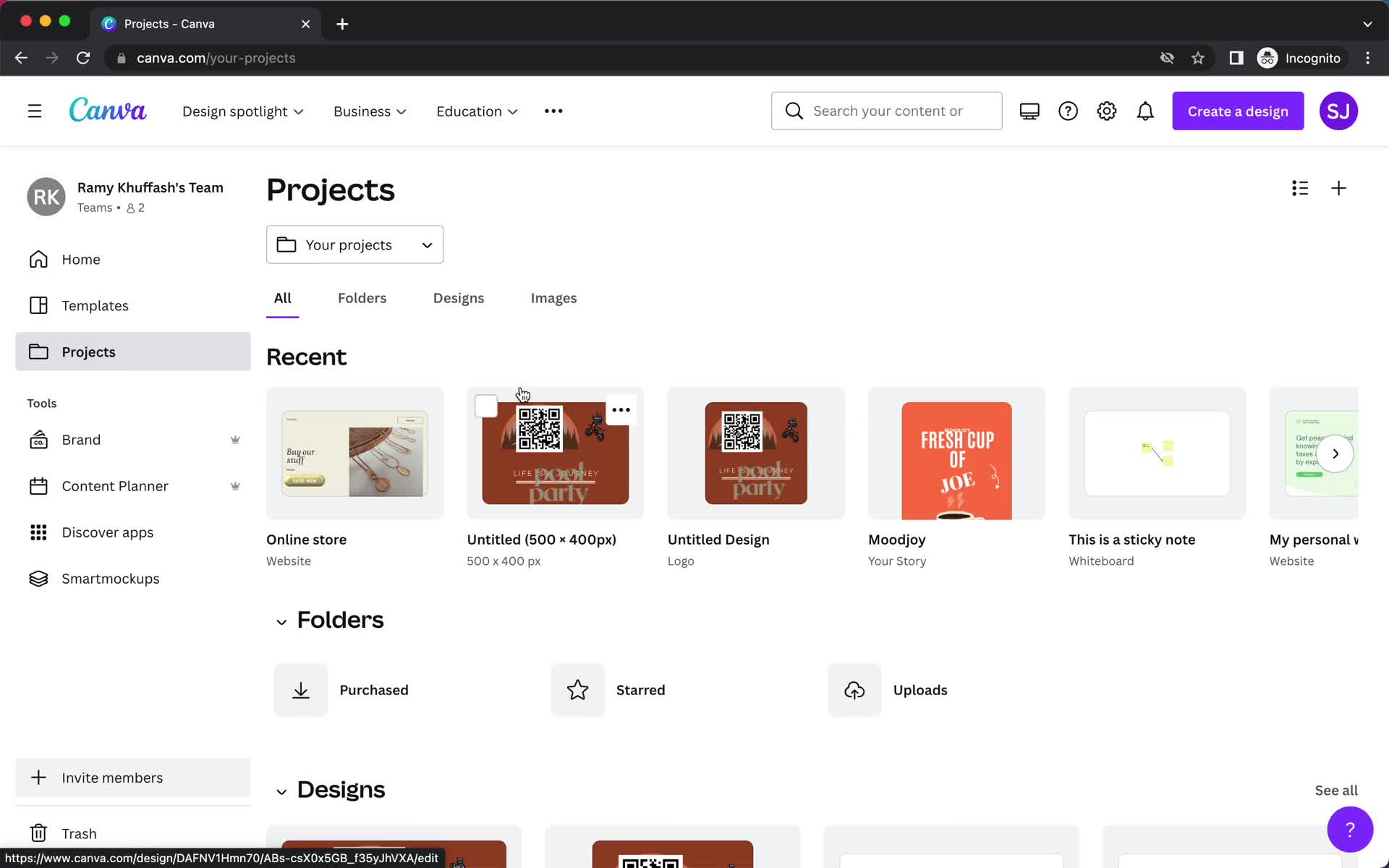 General browsing screenshot