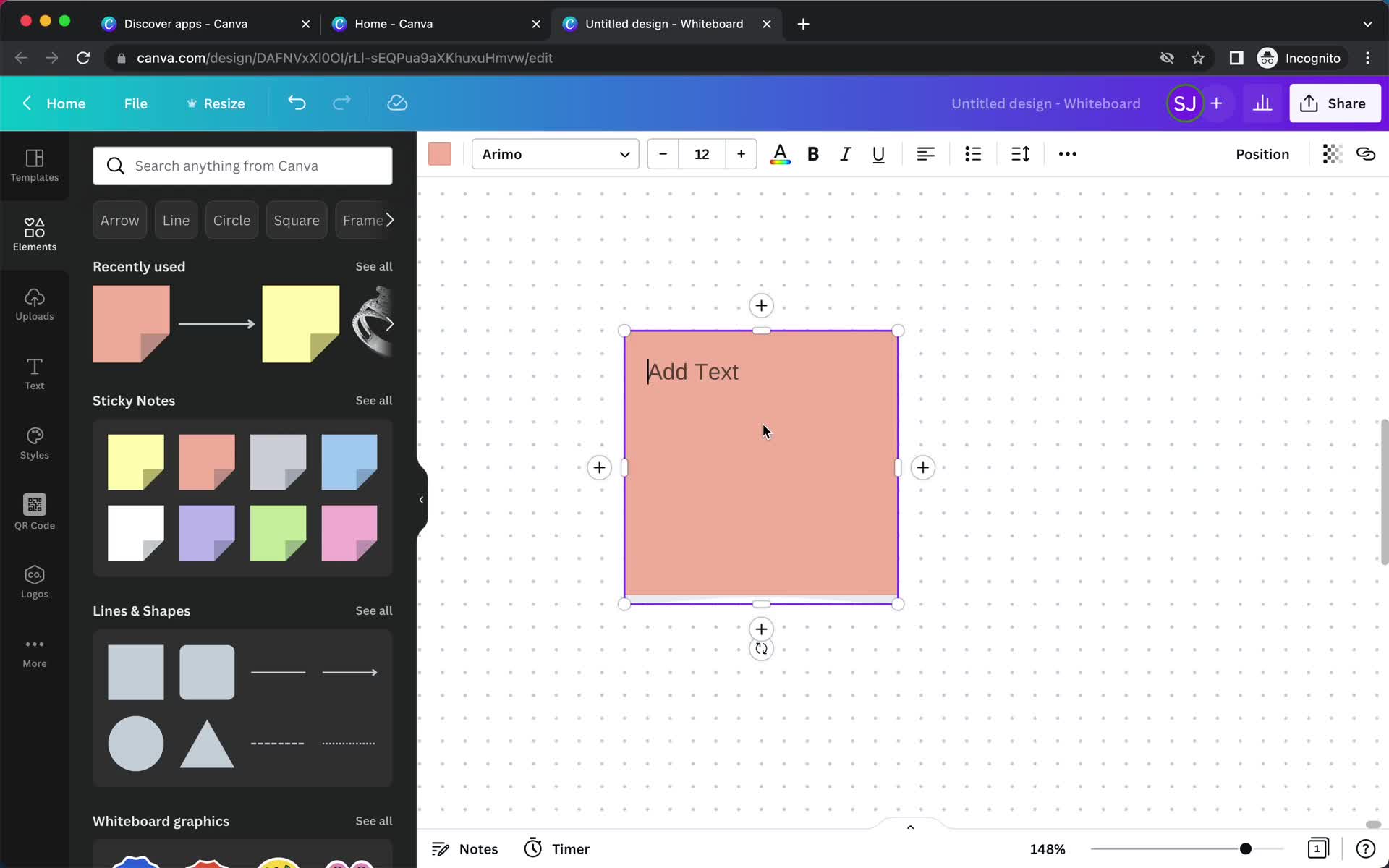 General browsing screenshot