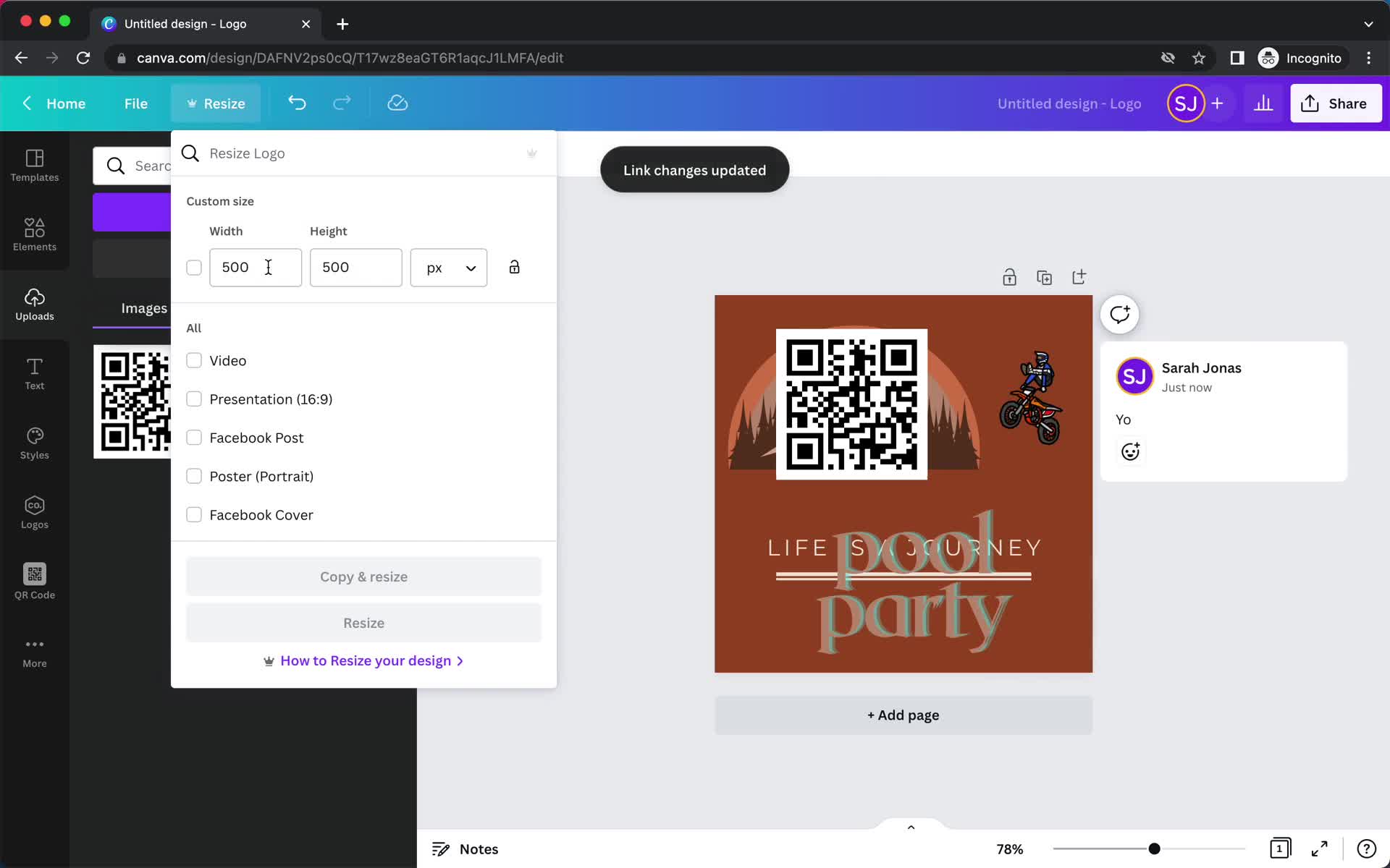 General browsing screenshot