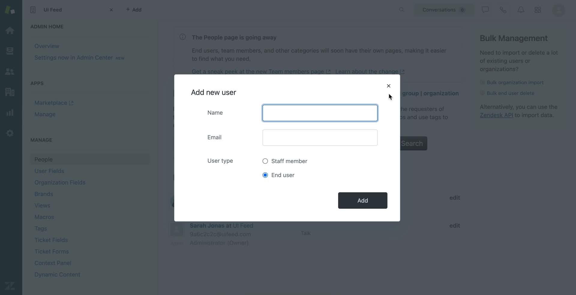Inviting people on Zendesk video thumbnail