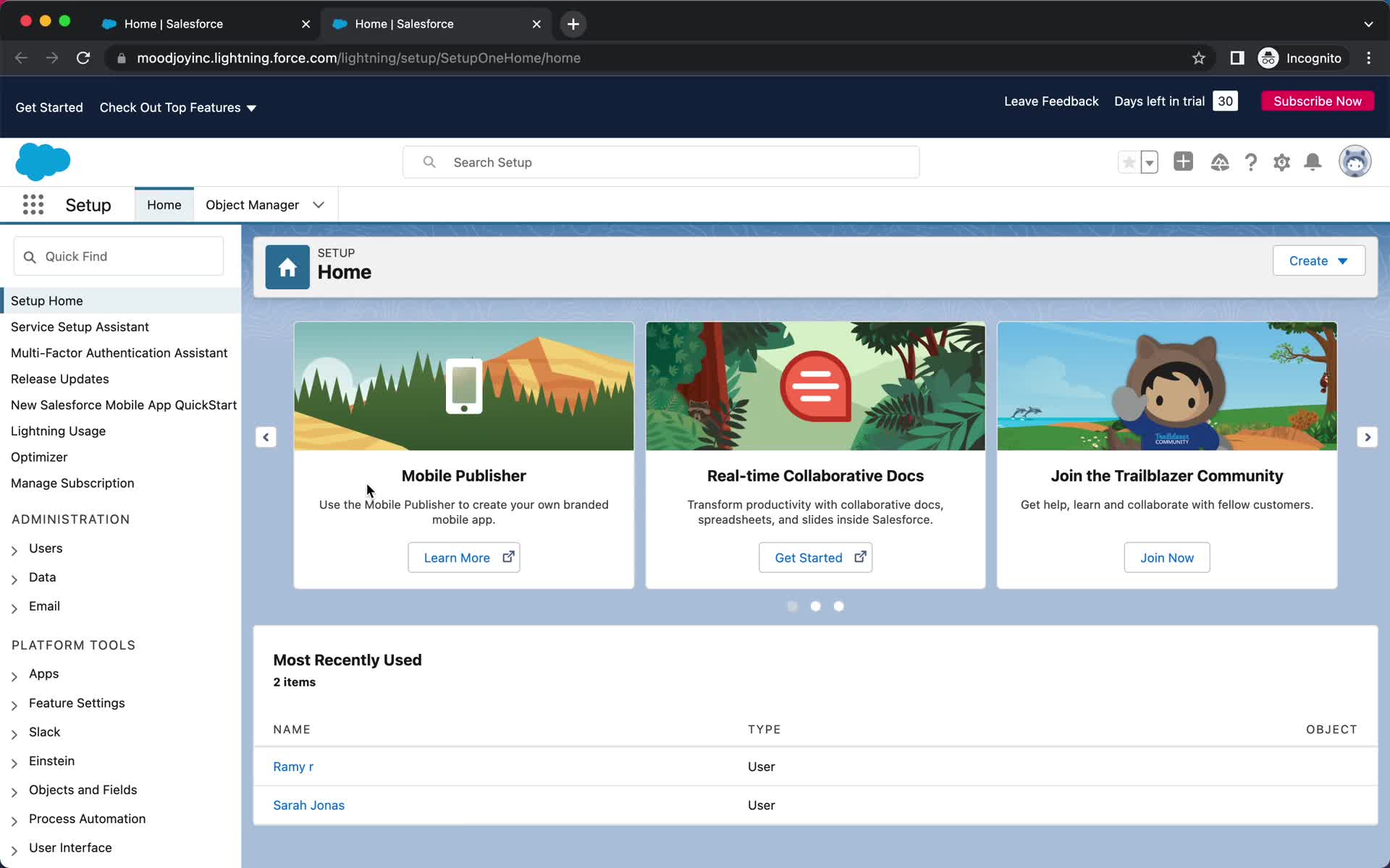 Inviting people on Salesforce video thumbnail