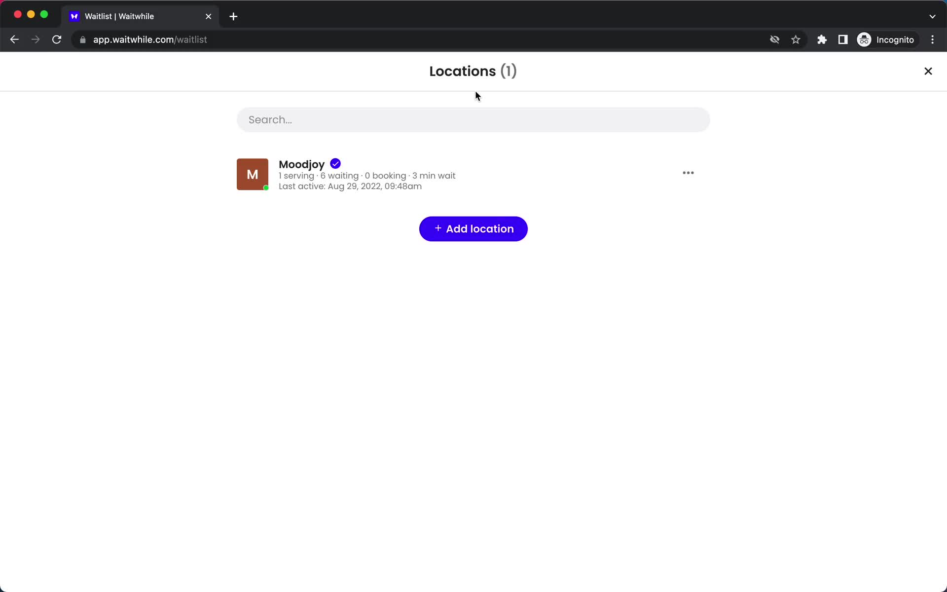 Managing locations on Waitwhile video thumbnail