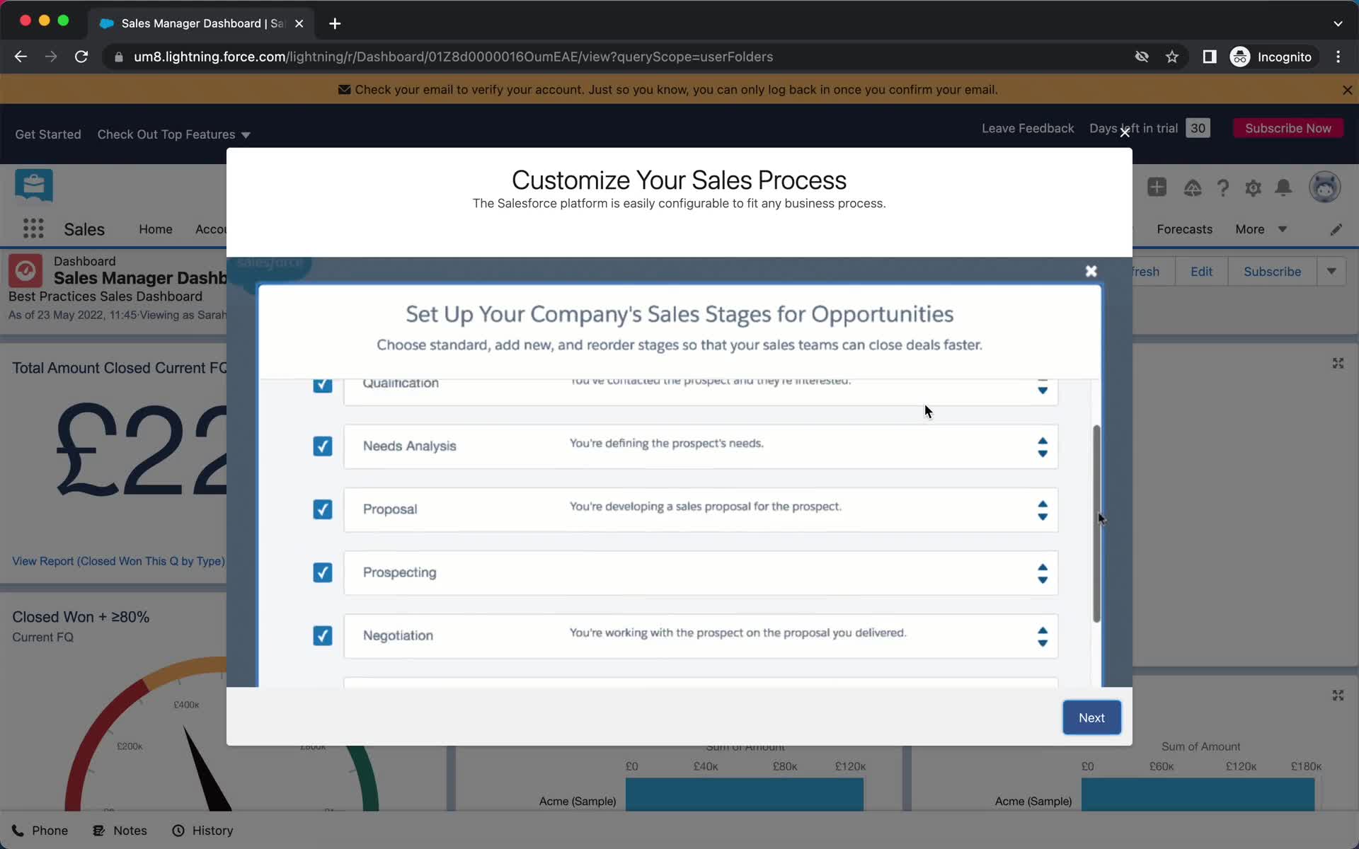 Onboarding screenshot