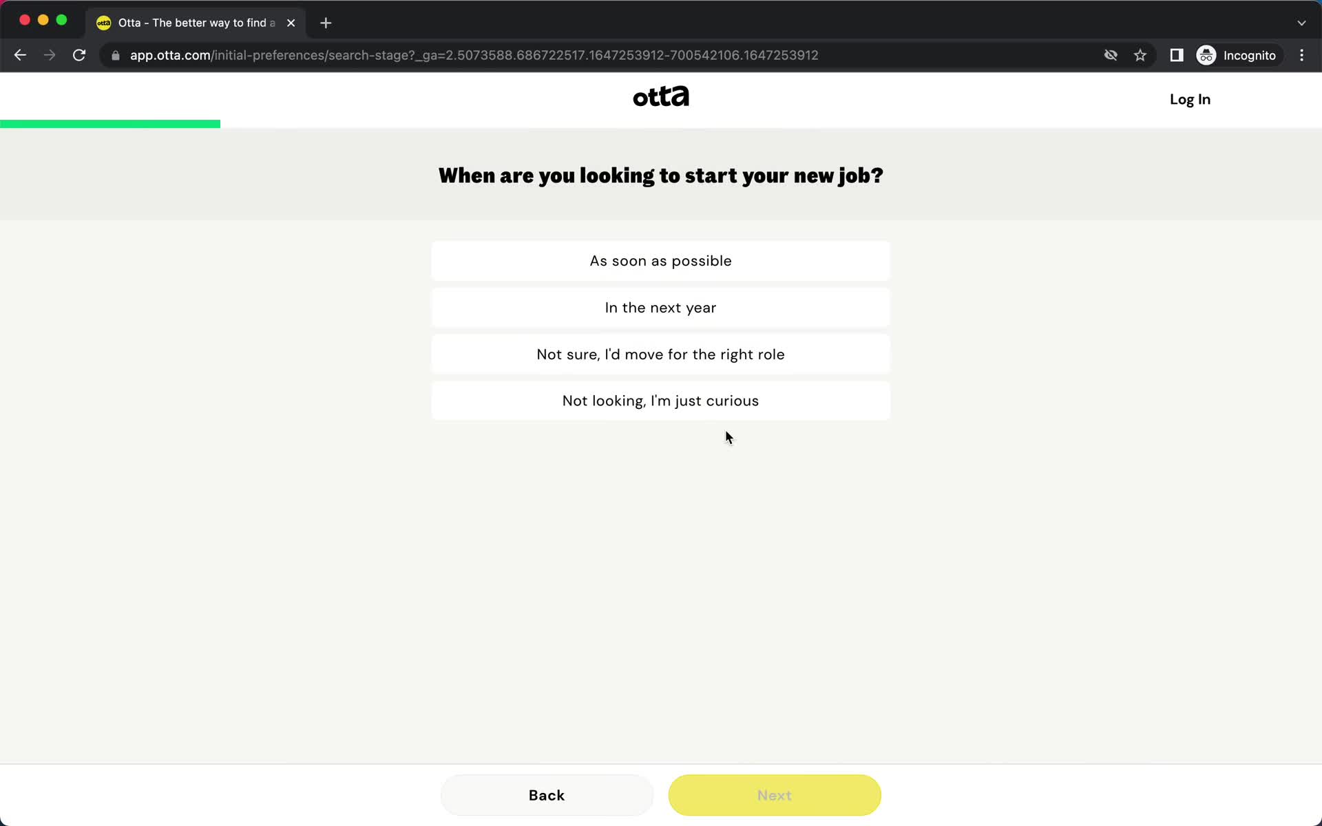 Onboarding on Otta video thumbnail