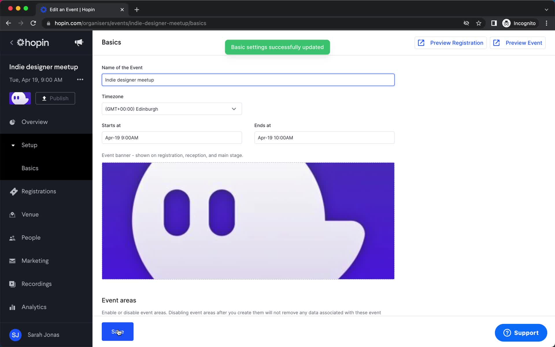Onboarding screenshot