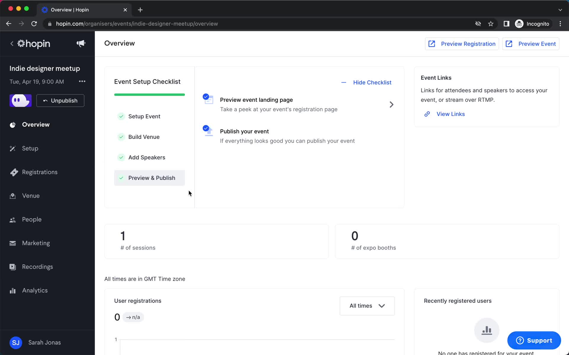 Onboarding screenshot