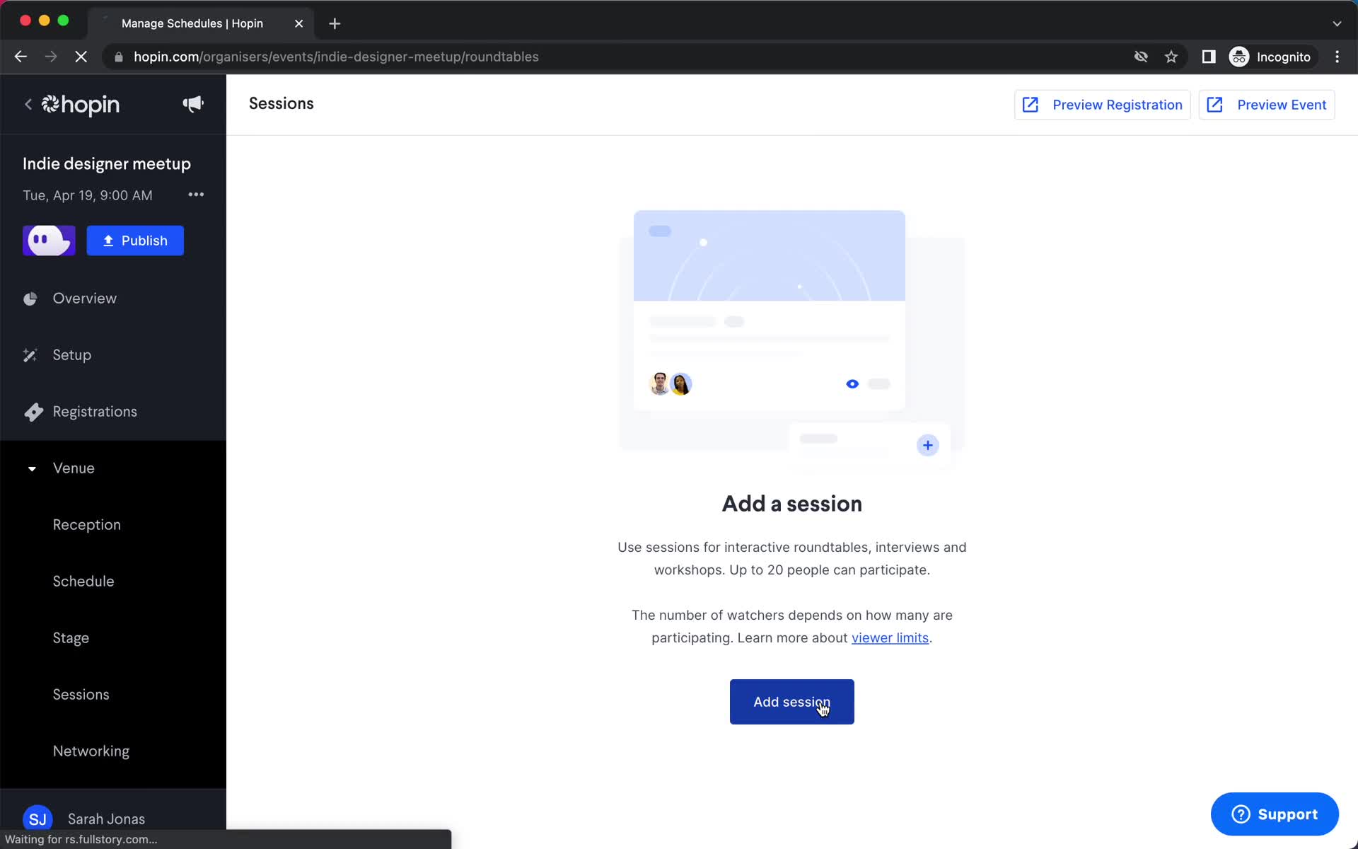 Onboarding screenshot