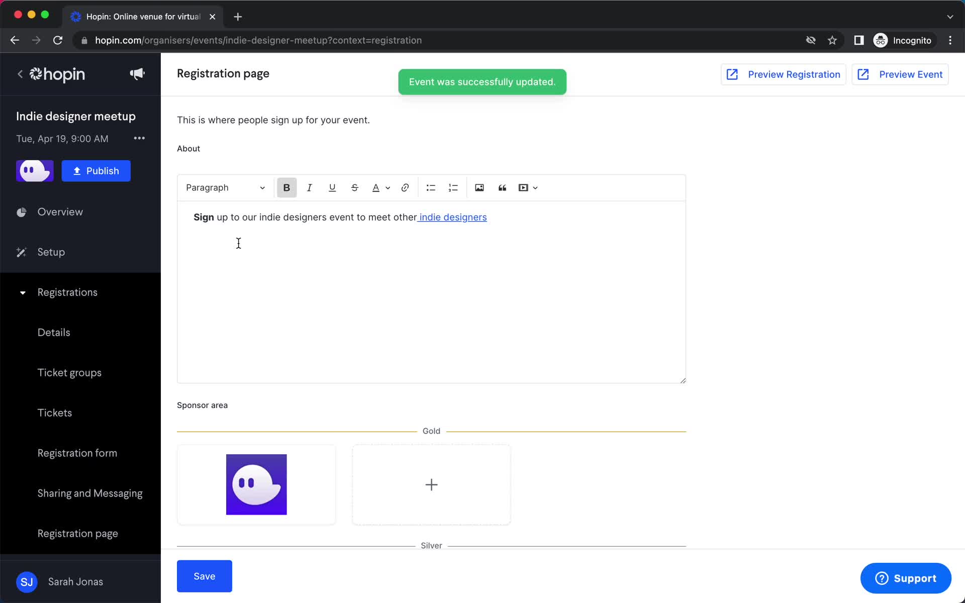 Onboarding screenshot