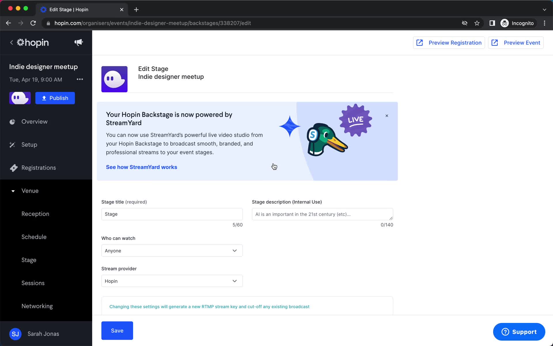 Onboarding screenshot